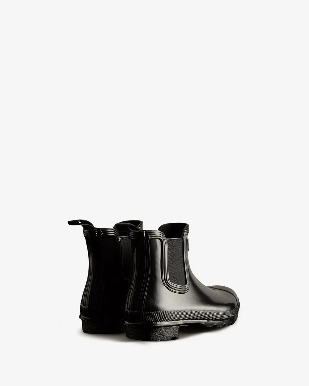 Hunter Original Chelsea Gloss Womens Boots - Black - Image 3