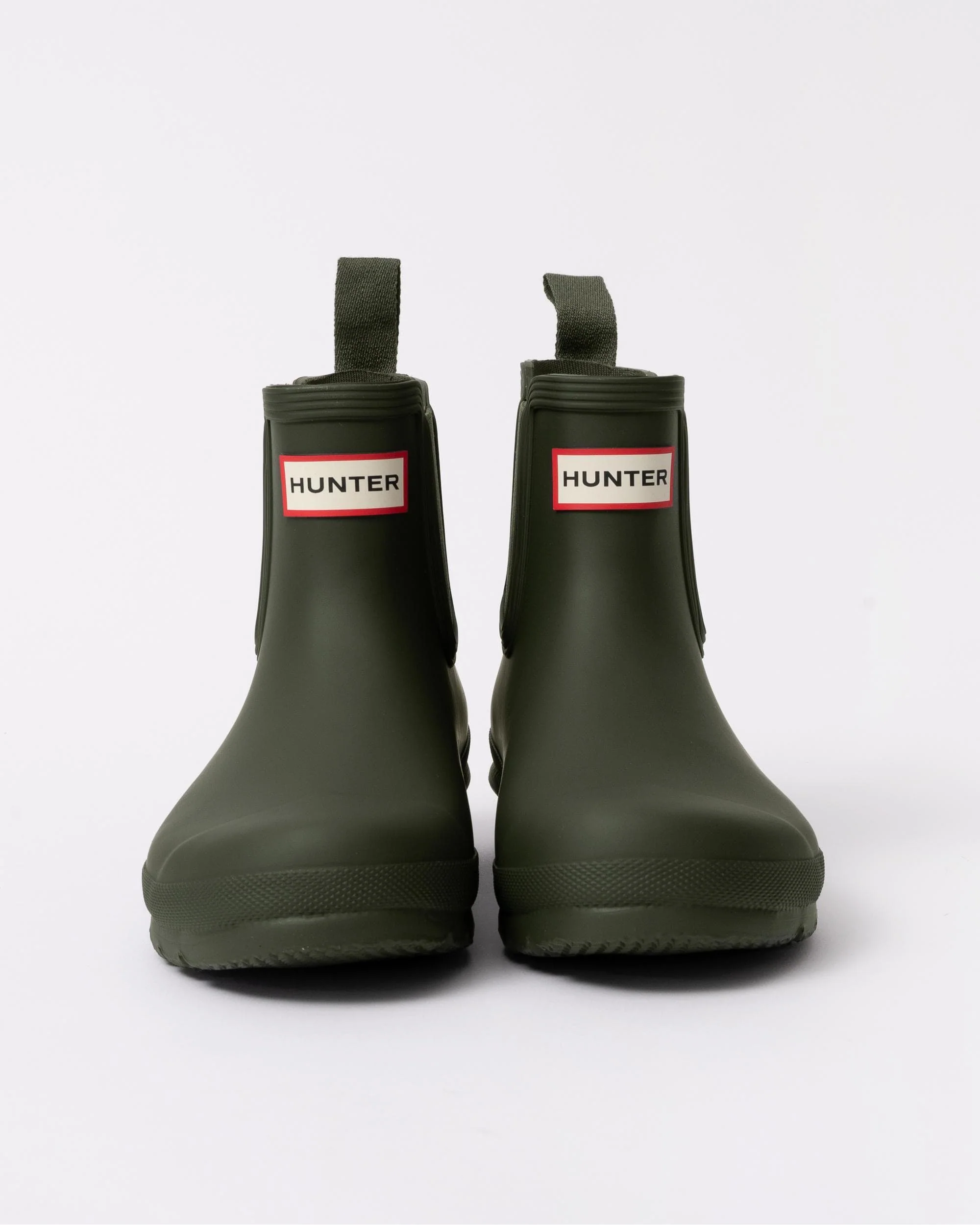 Hunter Original Chelsea Womens Boots - Dark Olive - Image 4