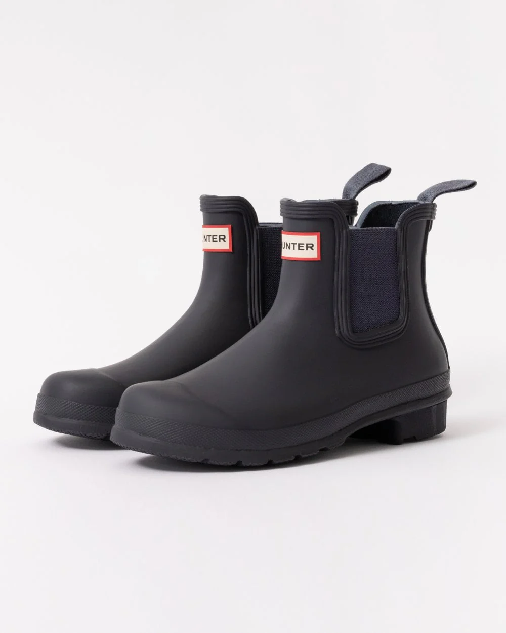 Hunter Original Chelsea Womens Boots - Navy