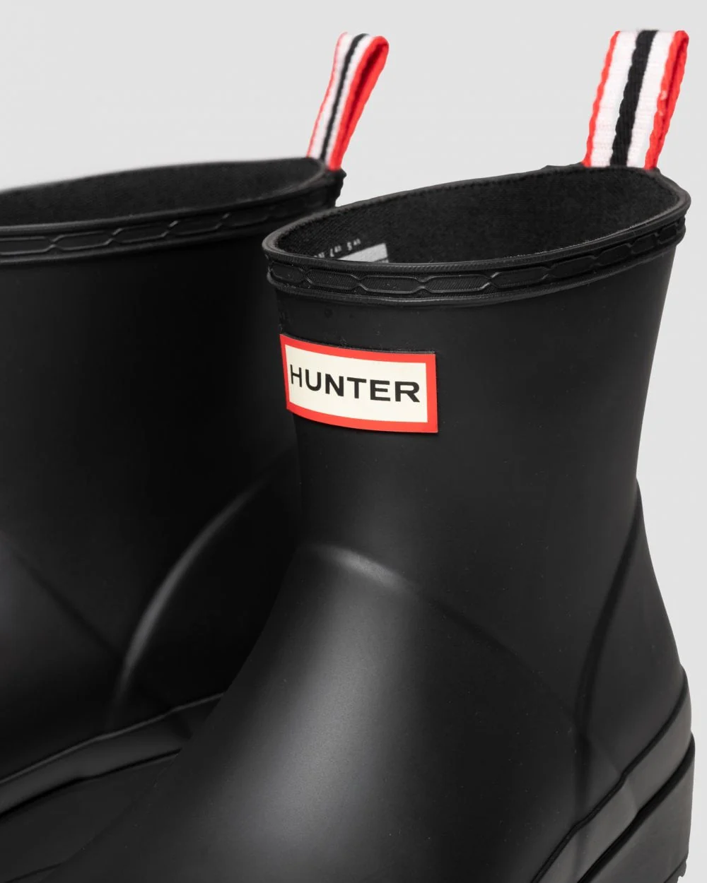 Hunter Original Play Womens Short Boots - Black - Image 2