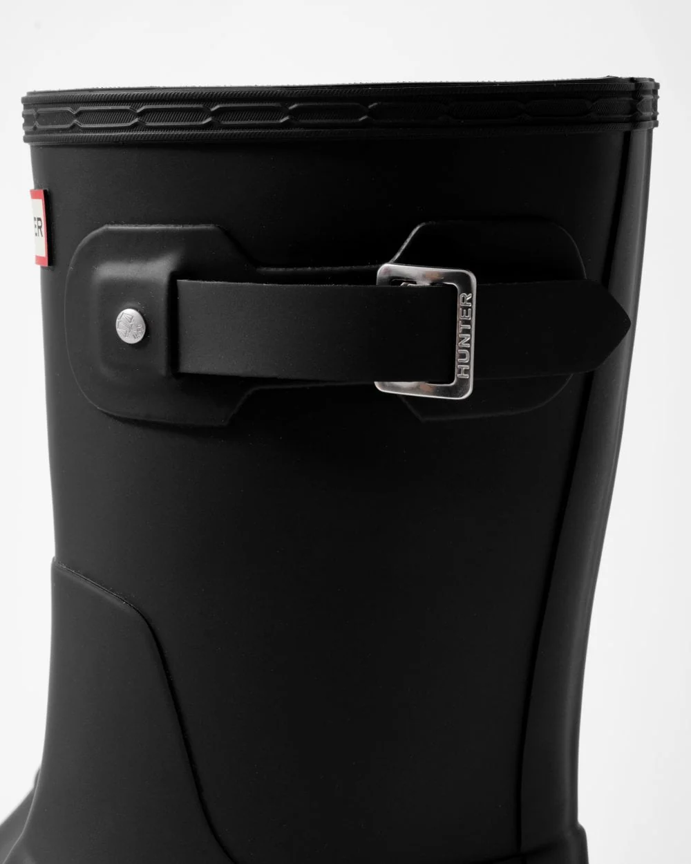 Hunter Original Short Mens Wellies - Black - Image 4