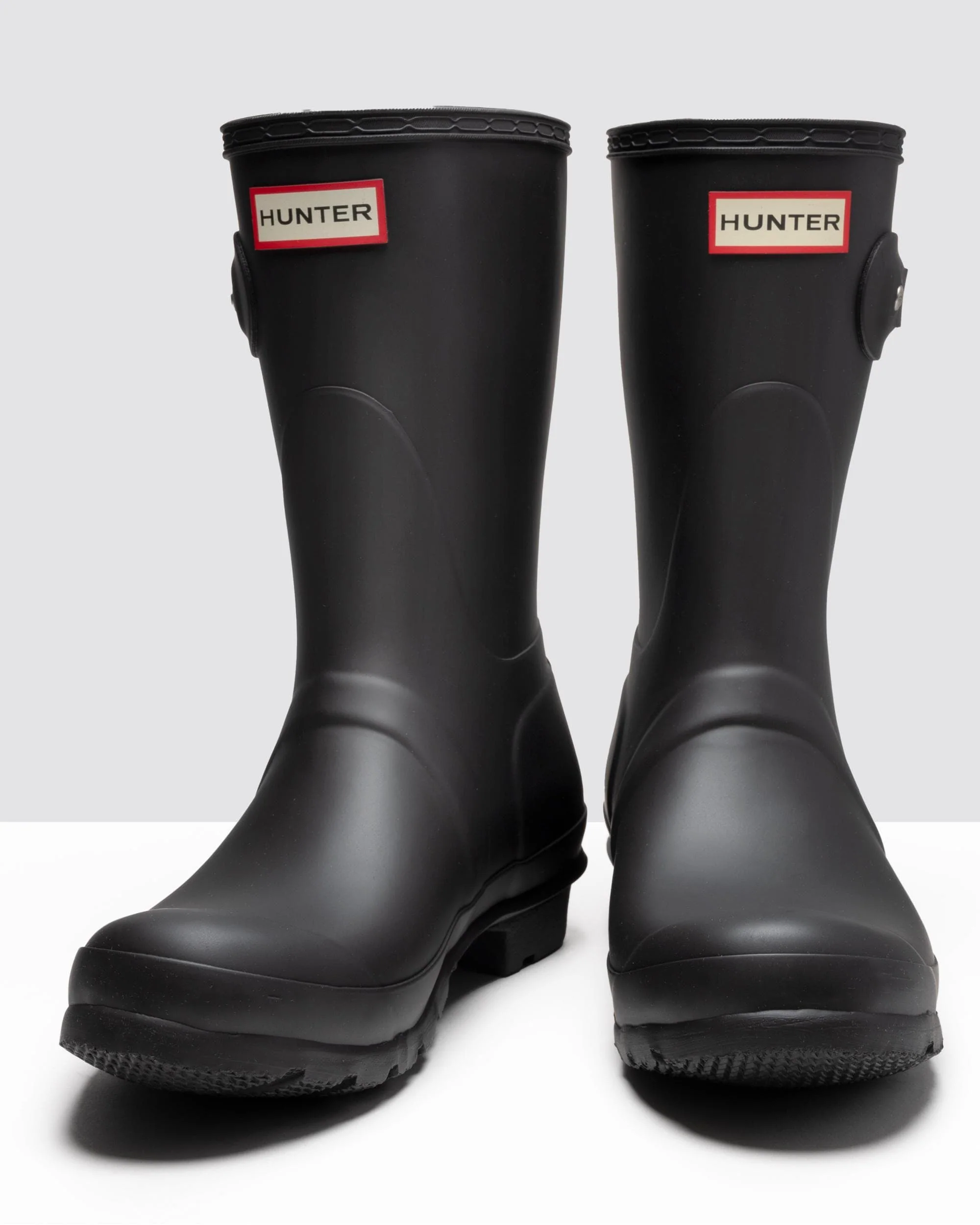 Hunter Original Short Womens Wellies - Black - Image 3