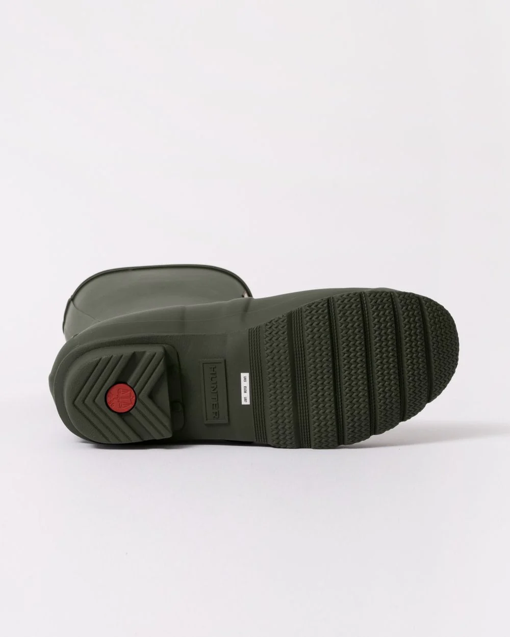 Hunter Original Short Womens Wellies - Dark Olive - Image 4