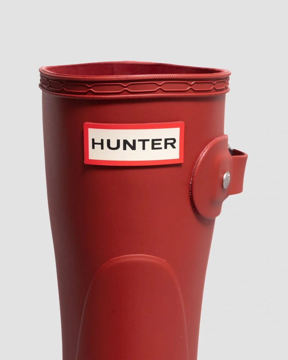 Hunter Original Short Womens Wellies - Military Red - Image 5