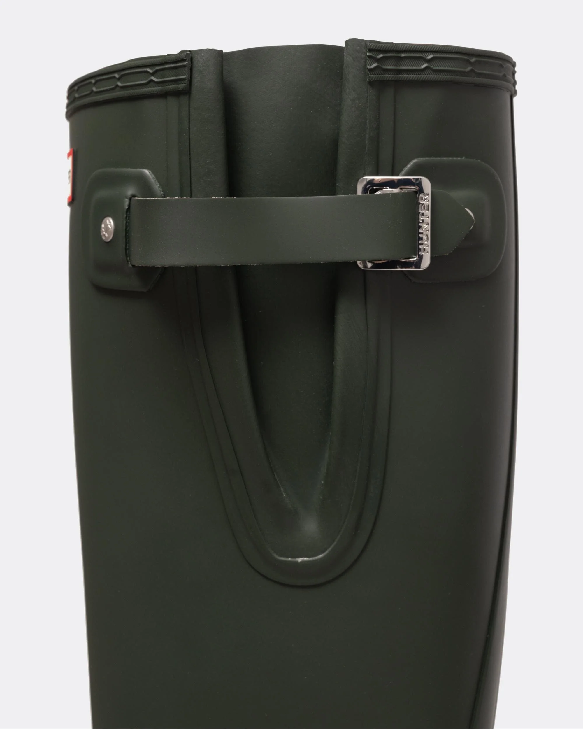 Hunter Original Tall Side Adjustable Mens Wellies - Dark Olive - Image 6