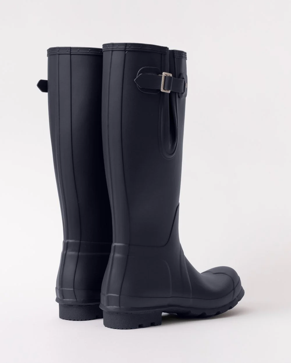 Hunter Original Tall Side Adjustable Mens Wellies - Navy - Image 2