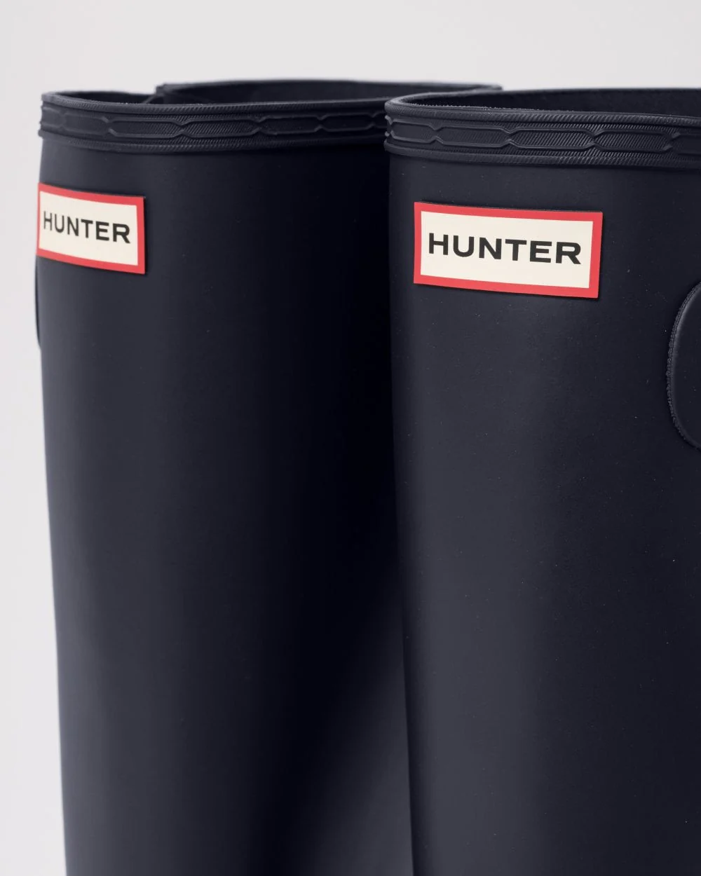 Hunter Original Tall Side Adjustable Mens Wellies - Navy - Image 5