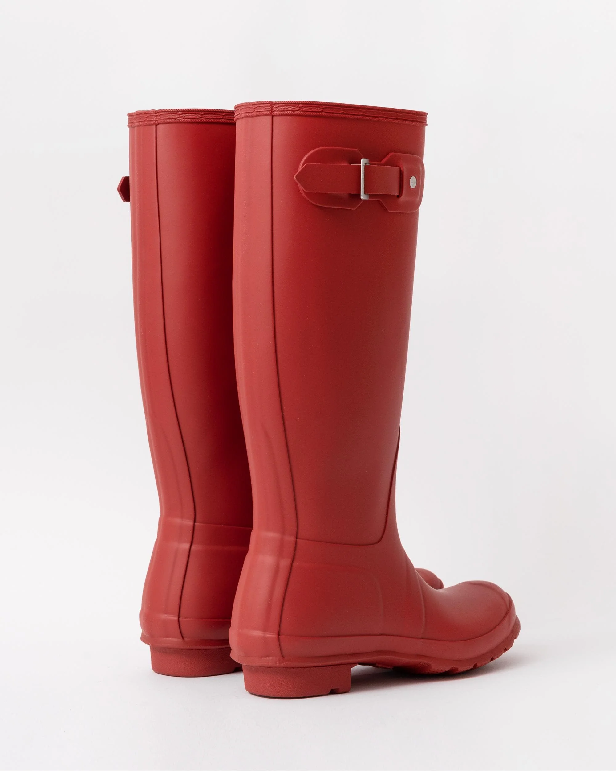 Hunter Original Tall Womens Wellies - Military Red - Image 2