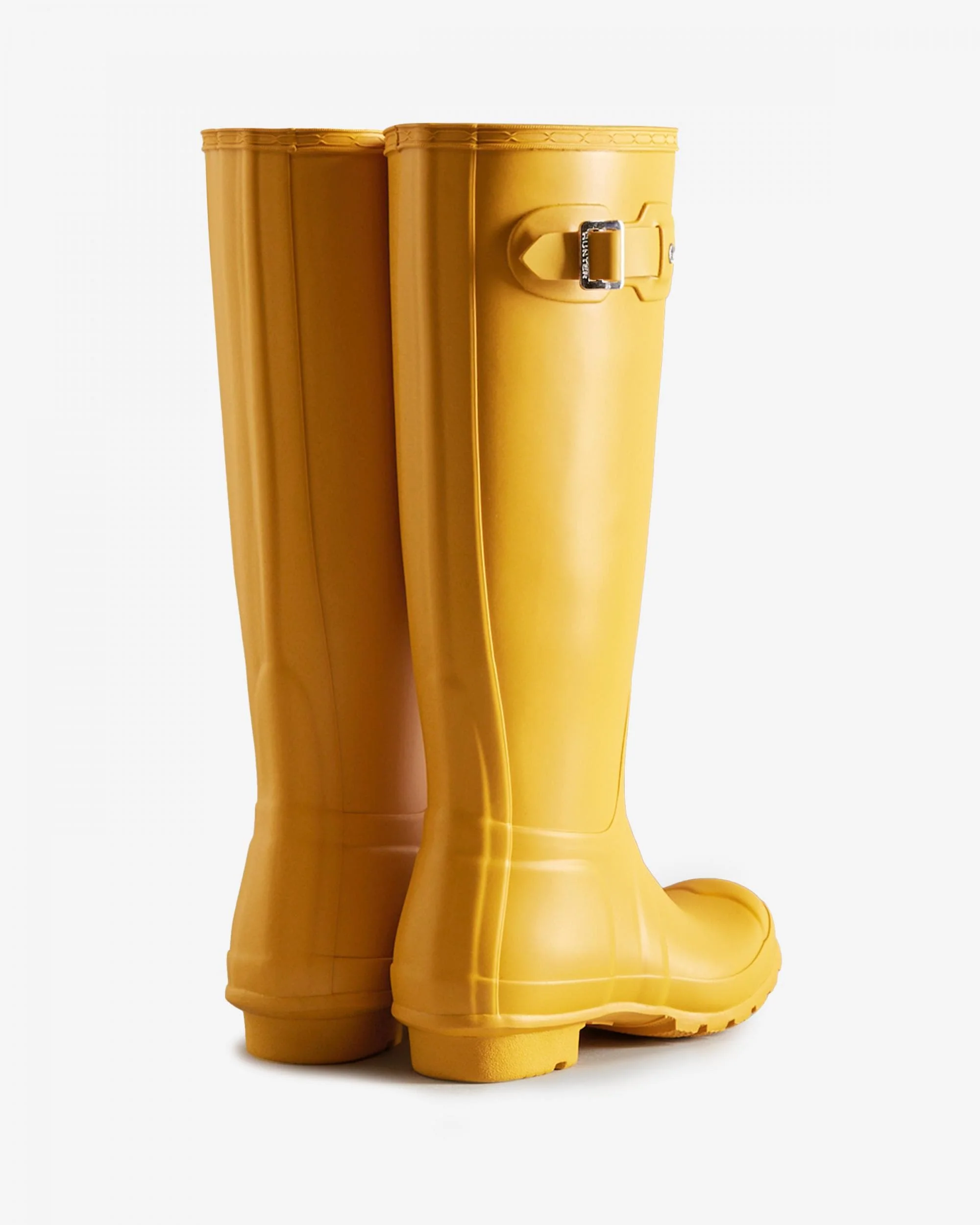 Hunter Original Tall Womens Wellies - Yellow - Image 2
