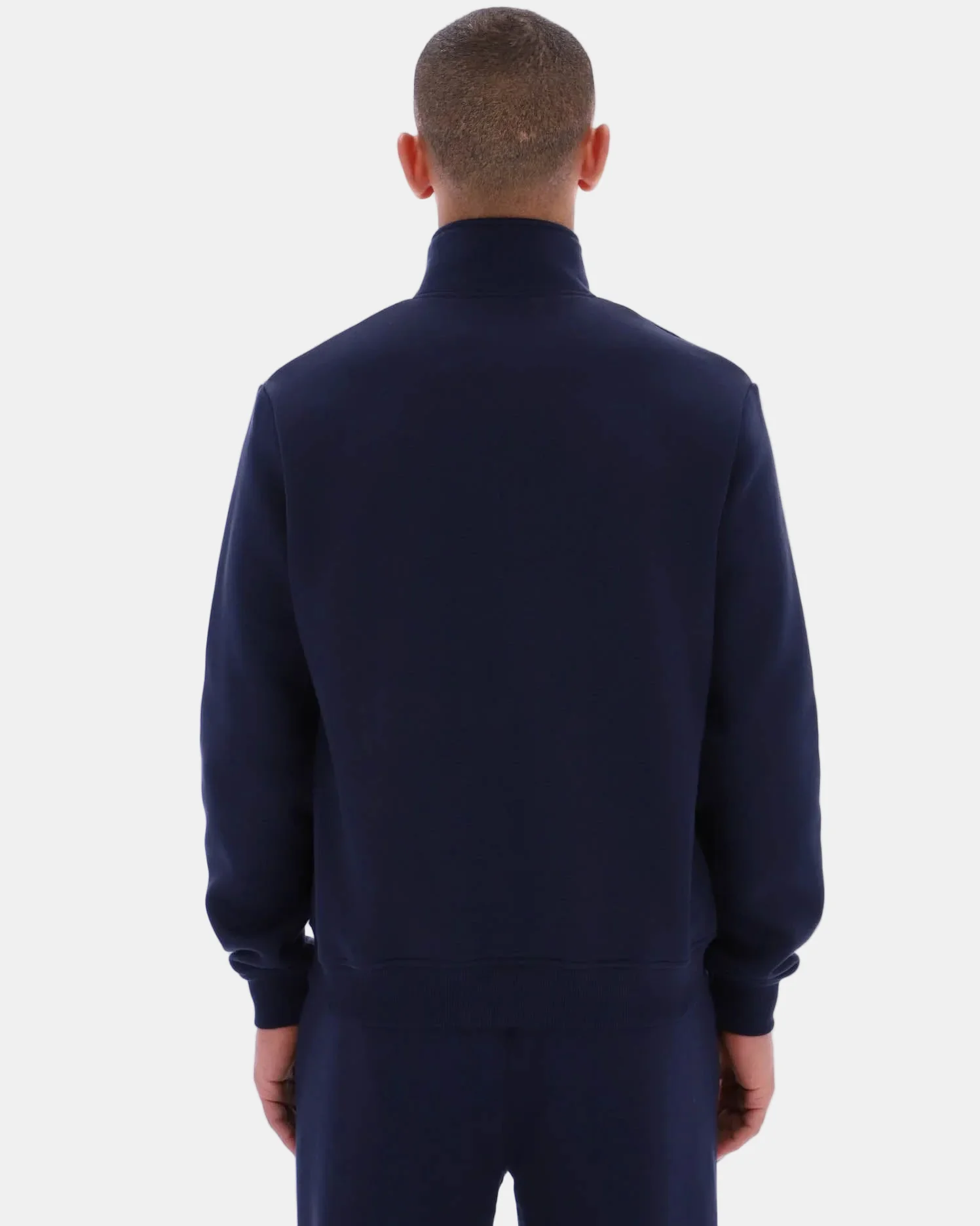 Hunter Red Label Essentials Mens 1/4 Zip Sweater - Night Sky - Image 3