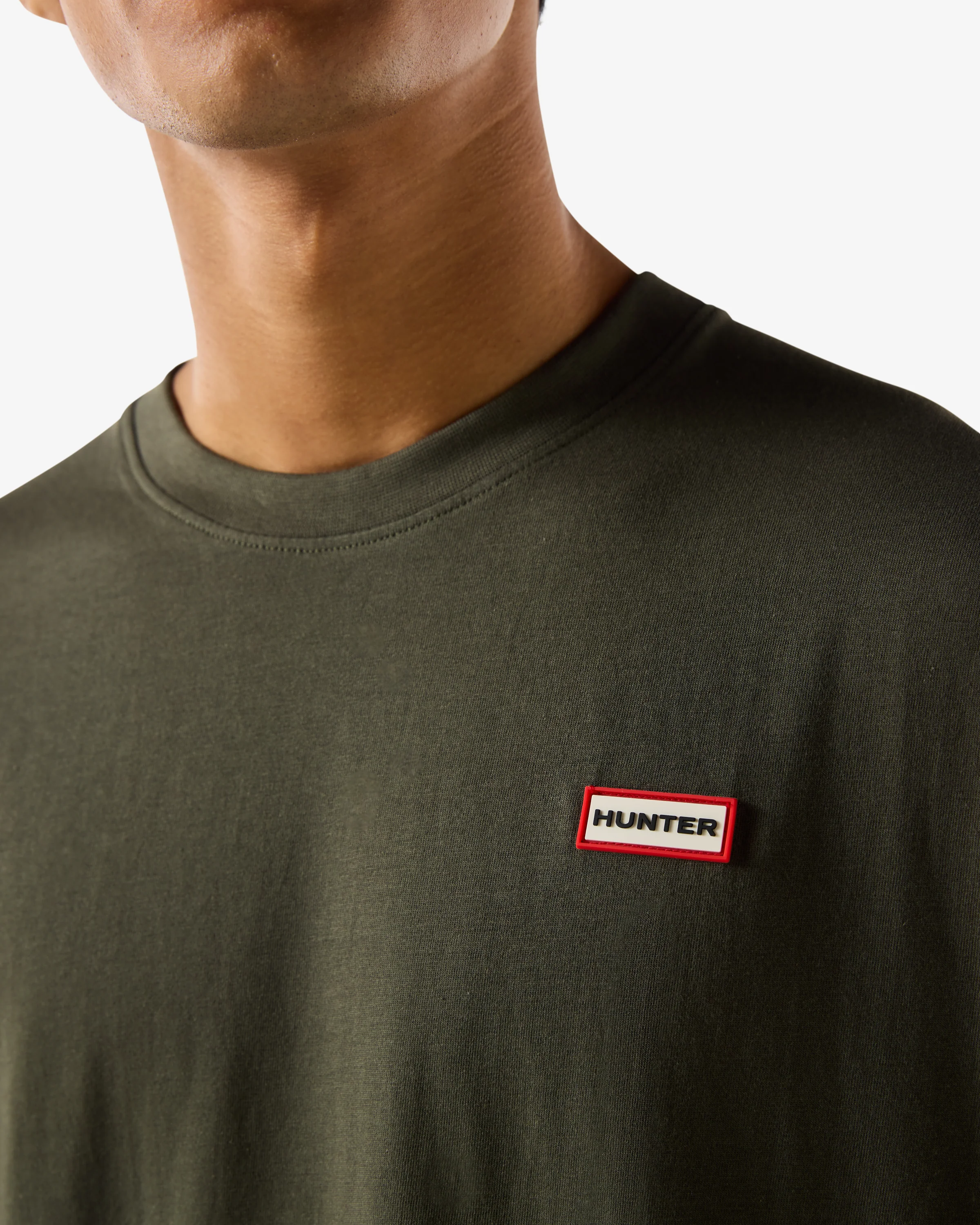 Hunter Red Label Essentials Mens Logo T-Shirt - Kambaba - Image 4