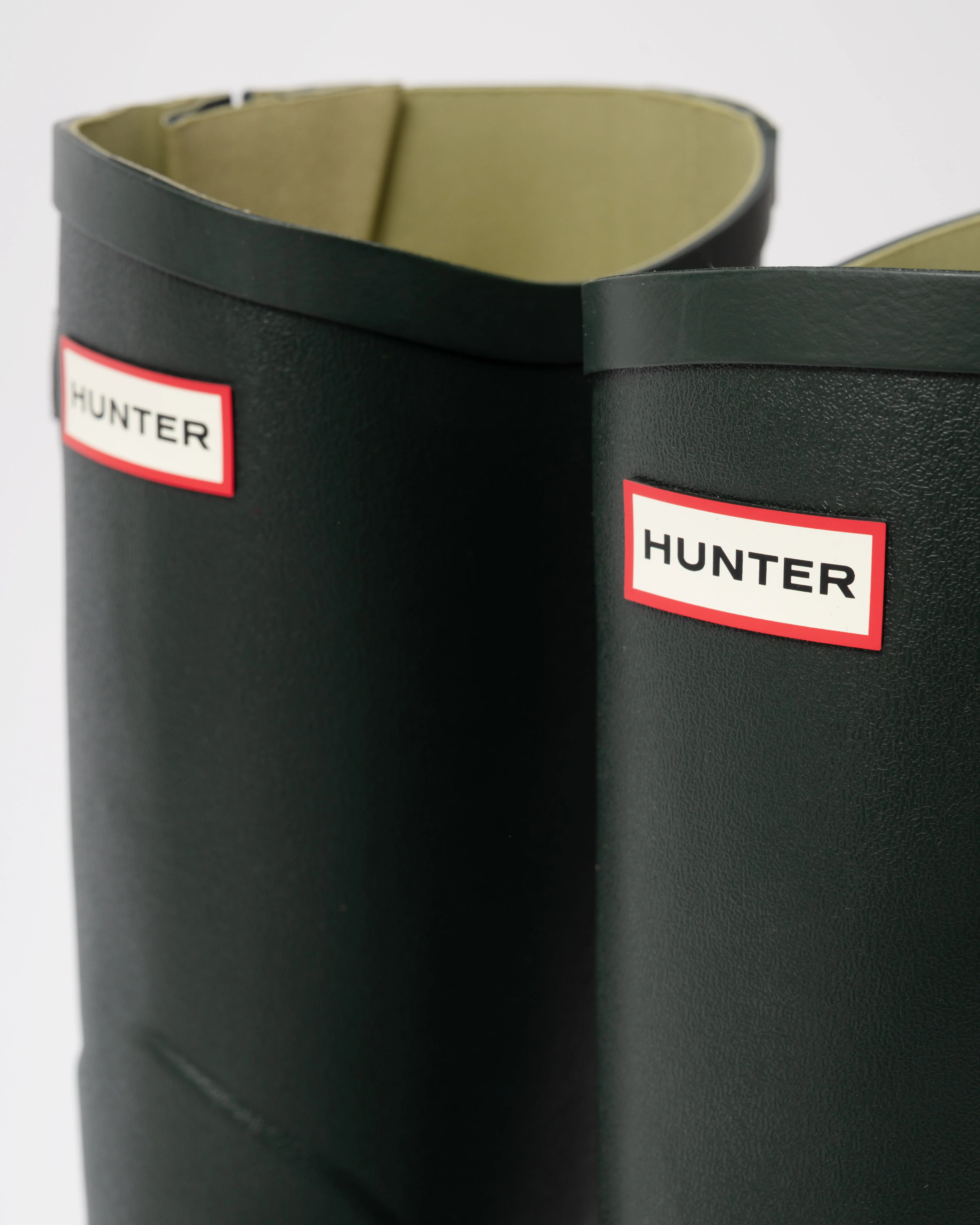 Hunter Unisex Balmoral MKII Side Adjustable Boot - Dark Olive/Black - Image 3