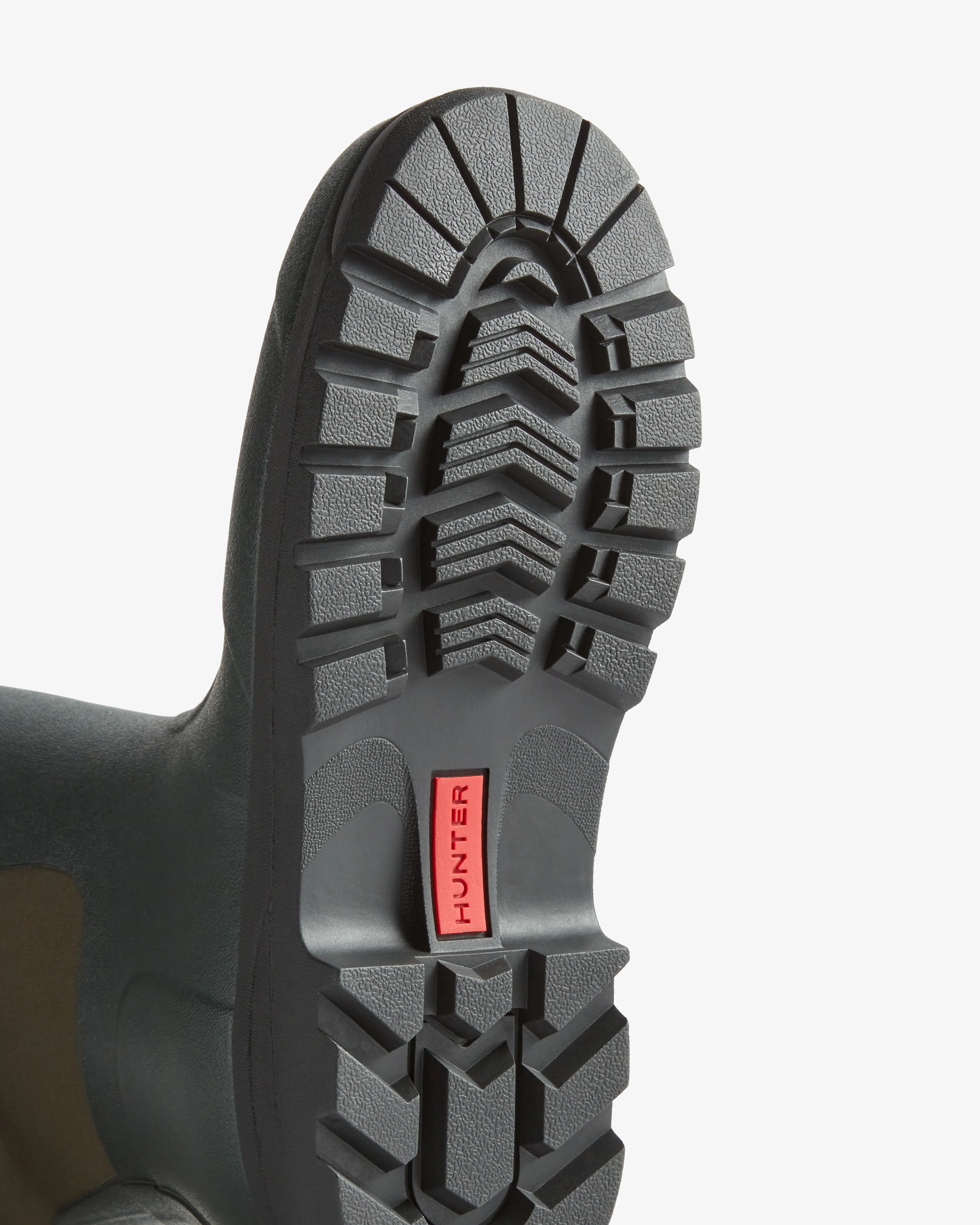 Hunter Unisex Balmoral Neoprene Tall Boot - Dark Olive/Black - Image 4