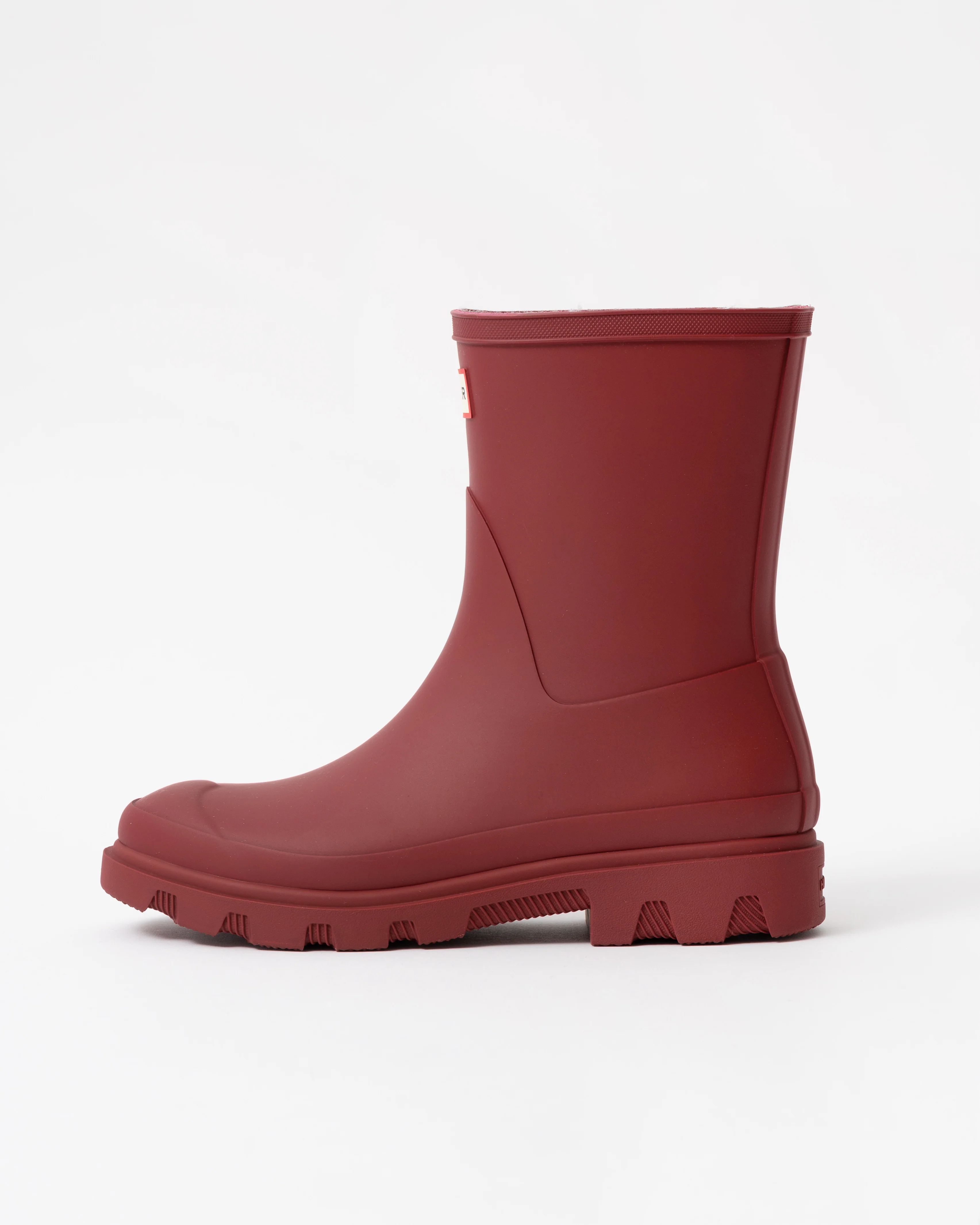 Hunter Unisex Downpour Short Boot - Merlot - Image 2