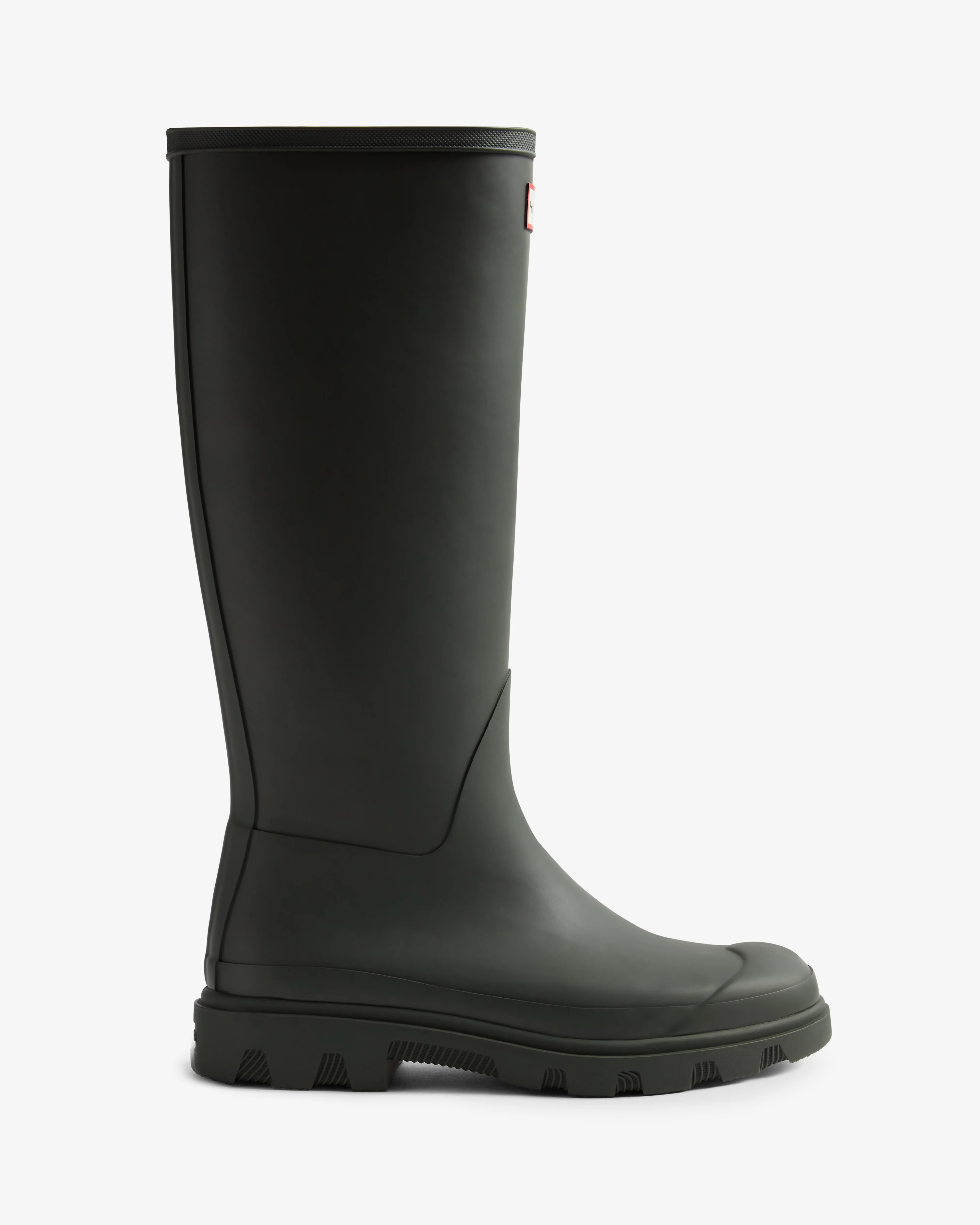 Hunter Unisex Downpour Tall Boot - Dark Olive - Image 2