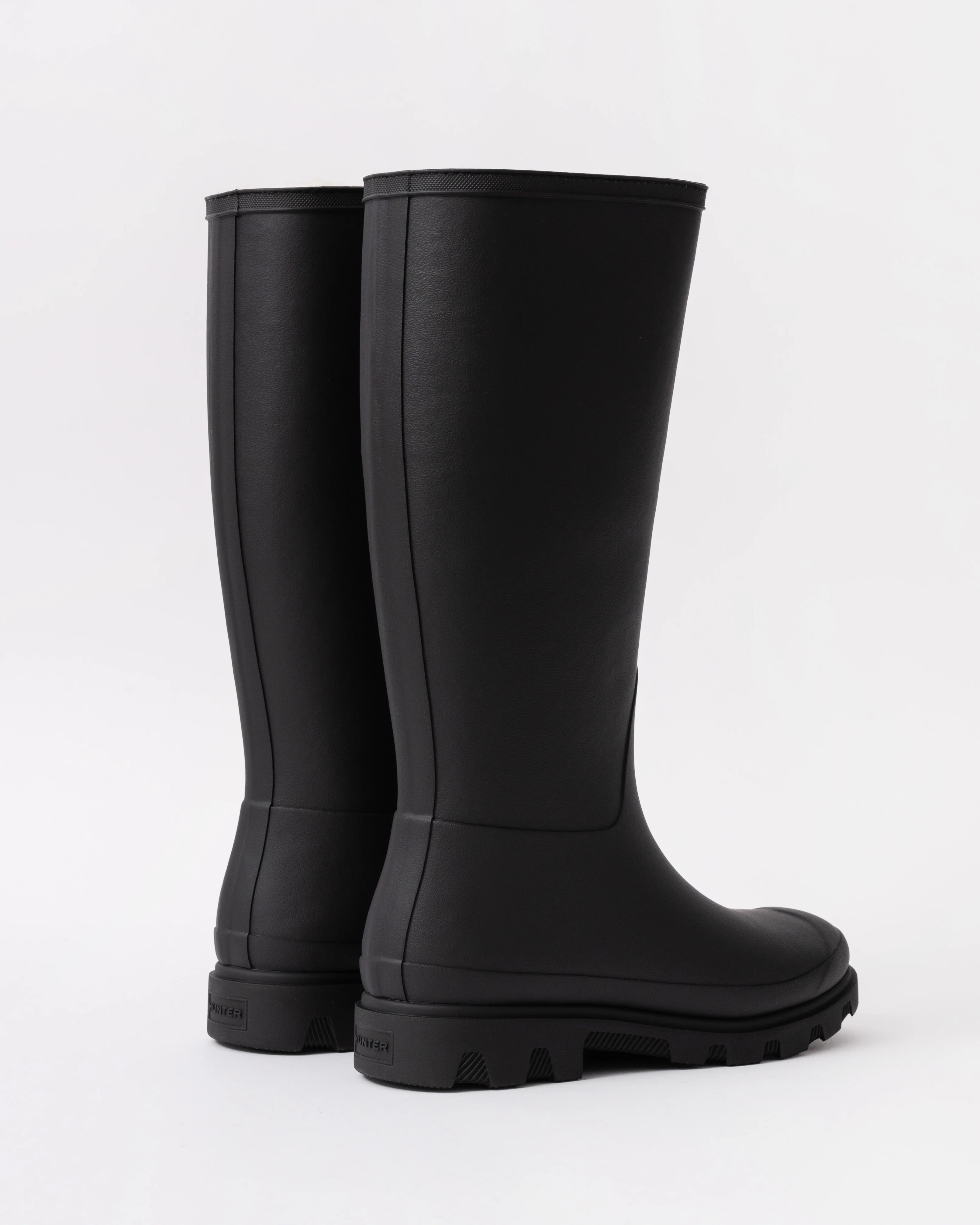 Hunter Unisex Downpour Tall Insulated Boot - Black - Image 4