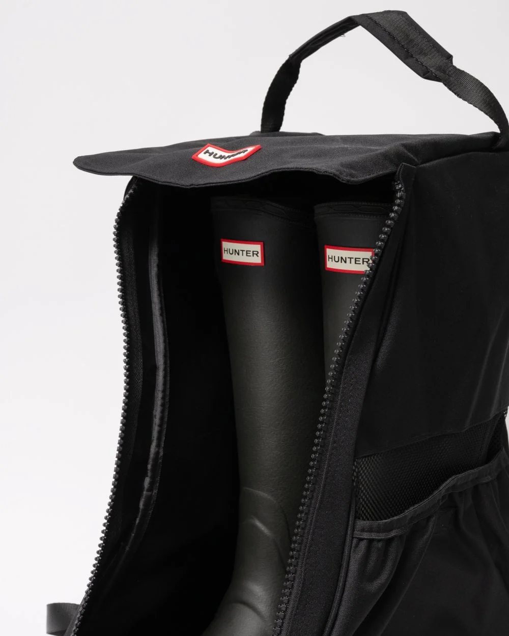 Hunter Westray Tall Bootbag - Black - Image 2