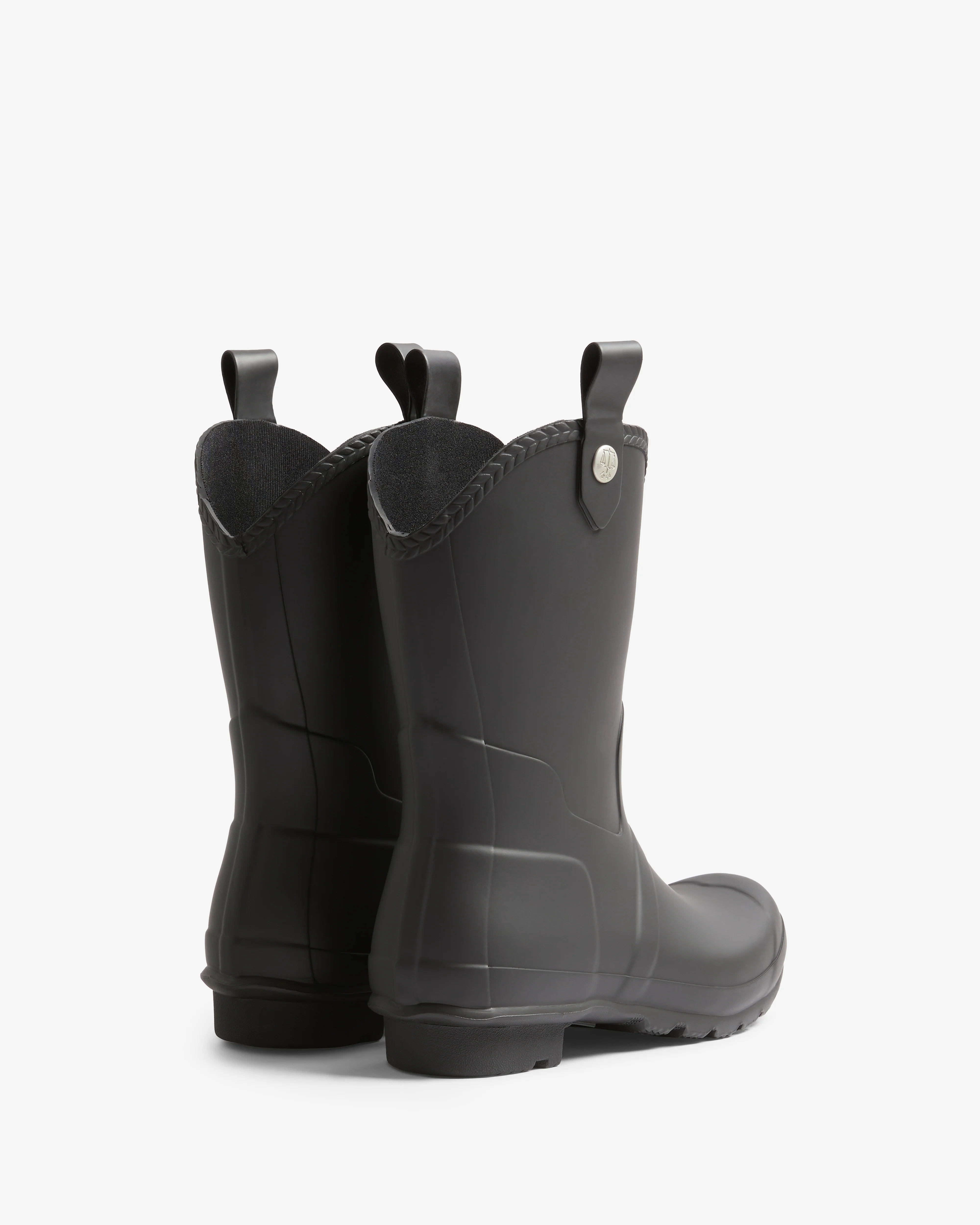 Hunter Womens Original Cowboy Boot Wellies - Black - Image 3