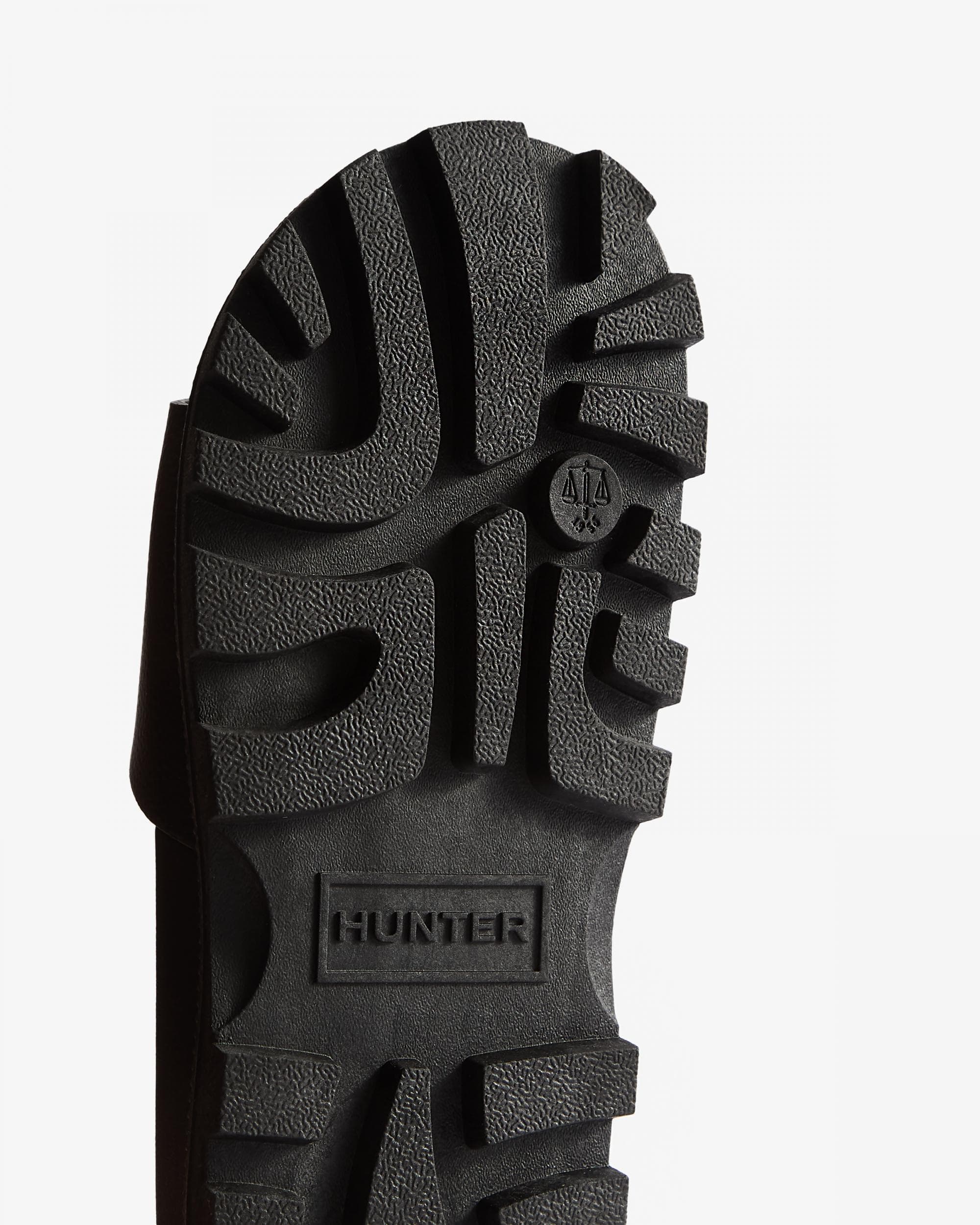 Hunter Womens Vegan Synthetic Slider Black - Image 4
