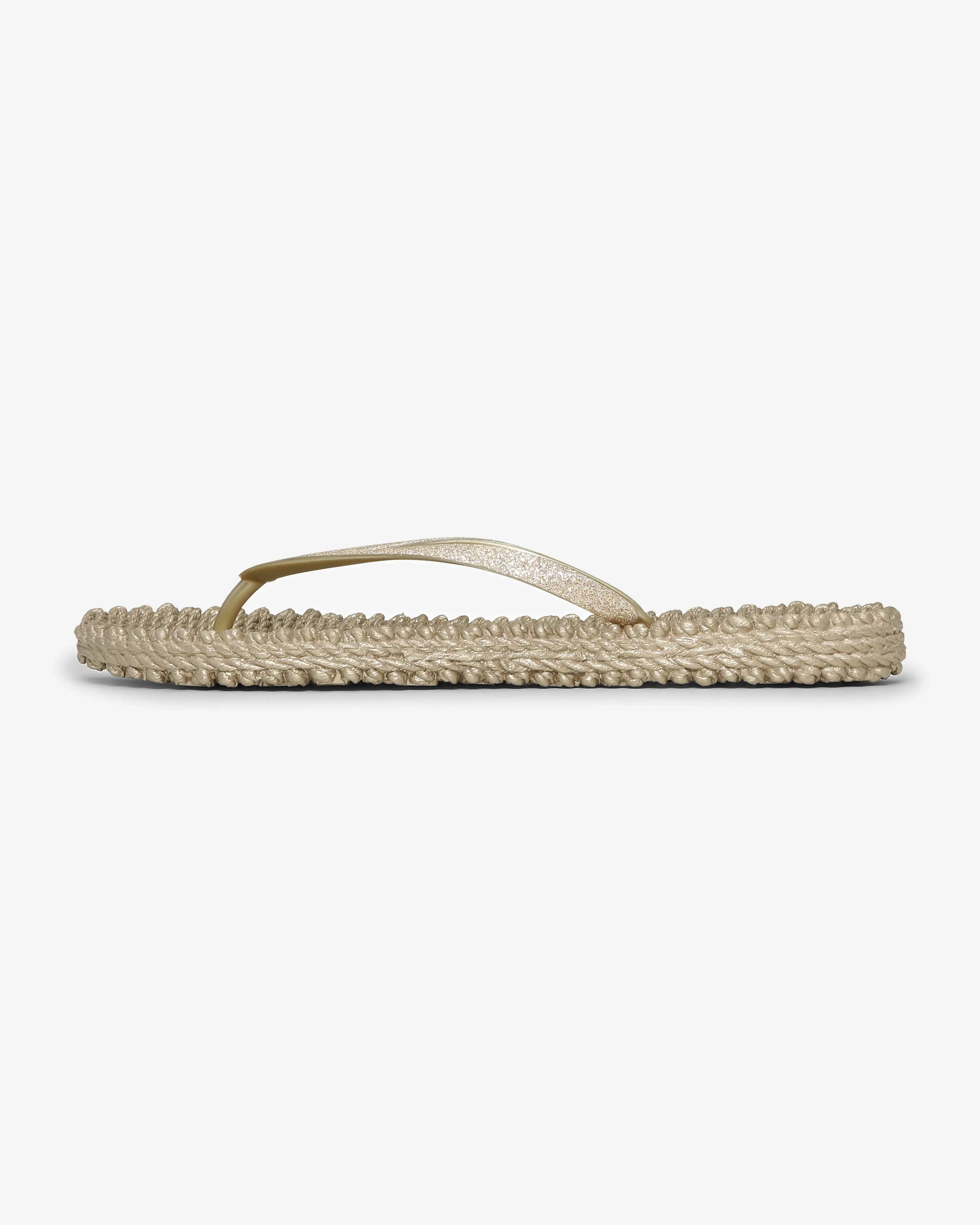 Ilse Jacobsen Cheerful Glitter Womens Flip Flops - Platin 780 - Image 3