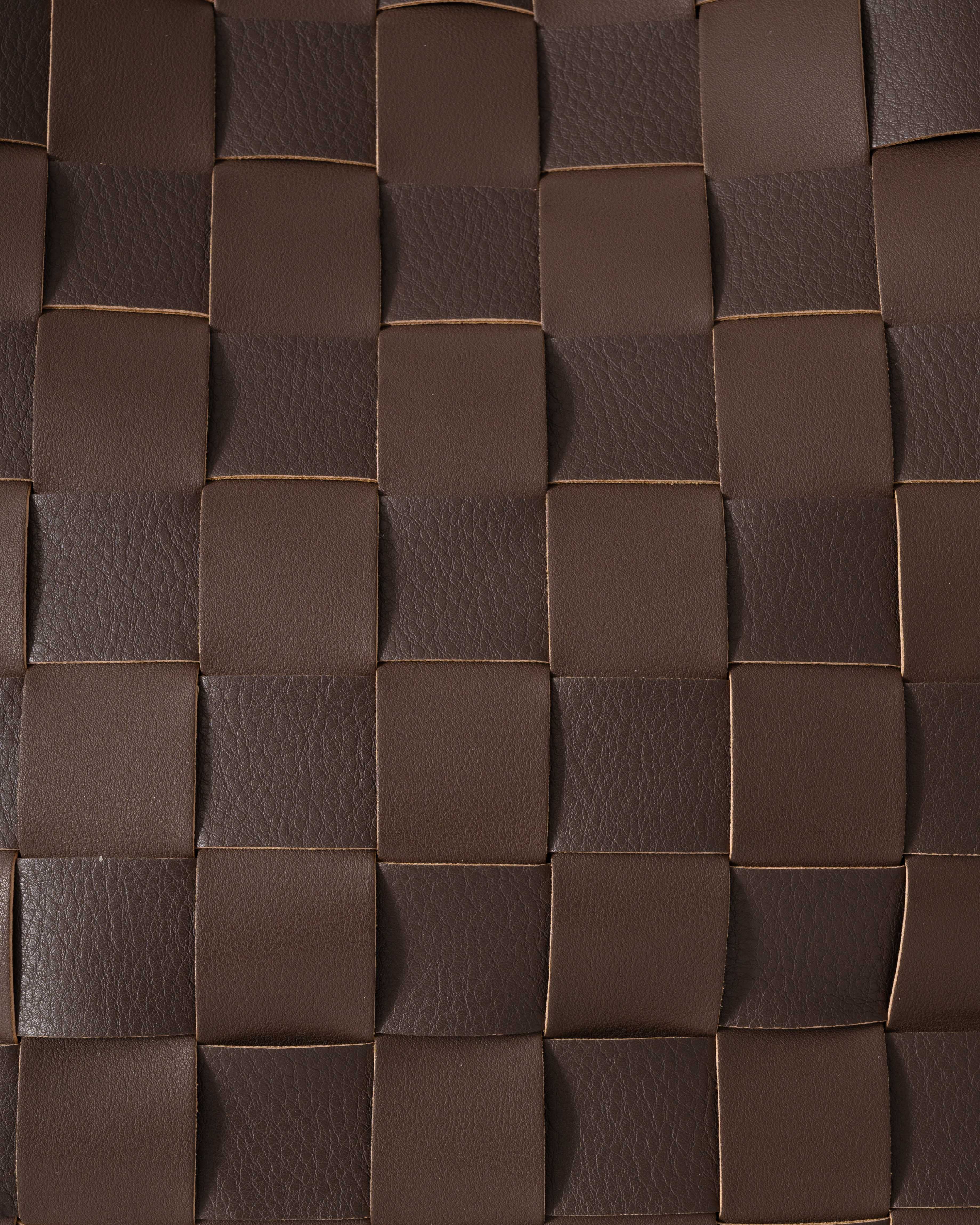 Ilse Jacobsen Chip Braided Cross-Body Shopper - Chocolate Brown 229 - Image 5