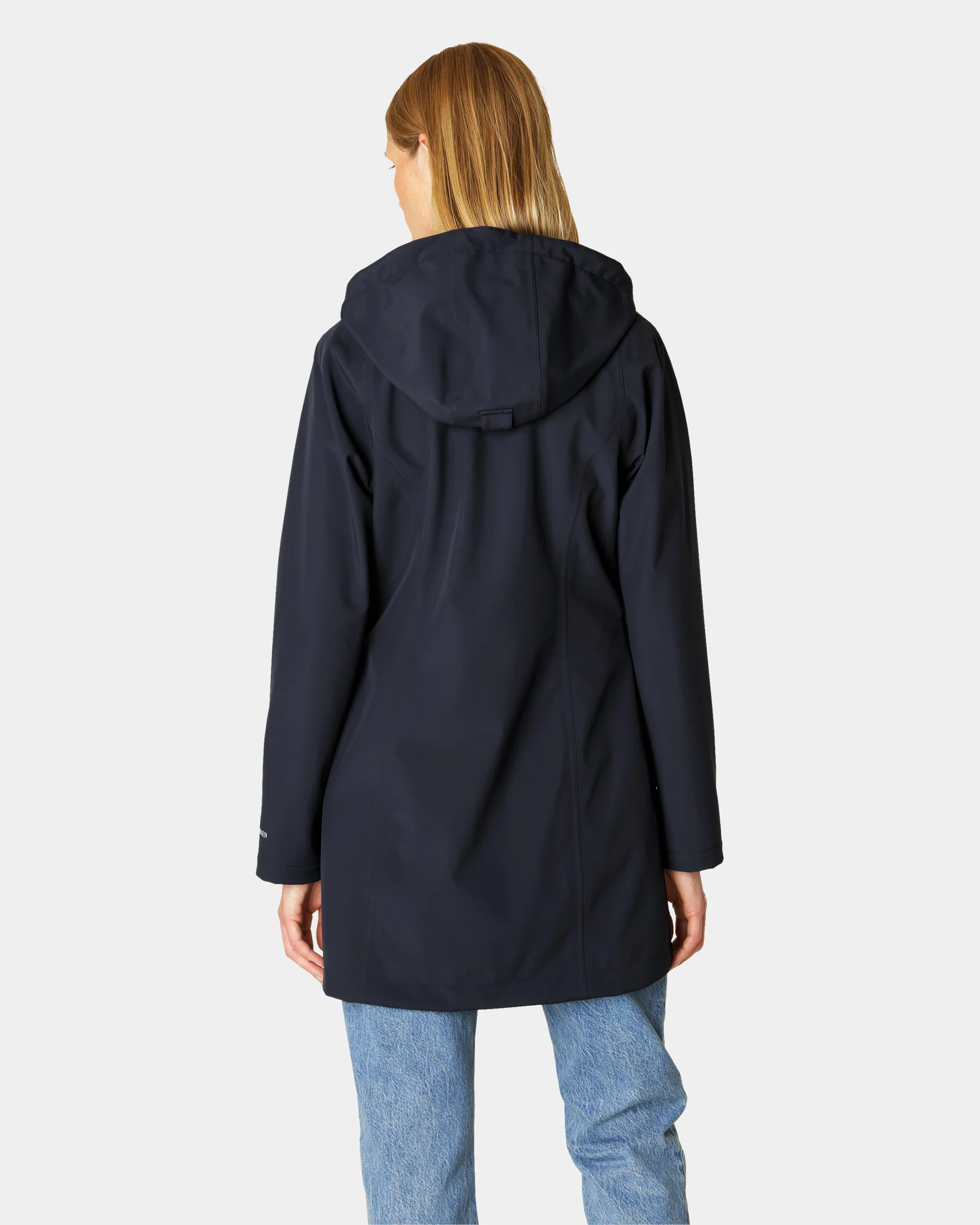 Ilse Jacobsen Daybreak Womens Softshell Raincoat - Dark Indigo 660 - Image 6