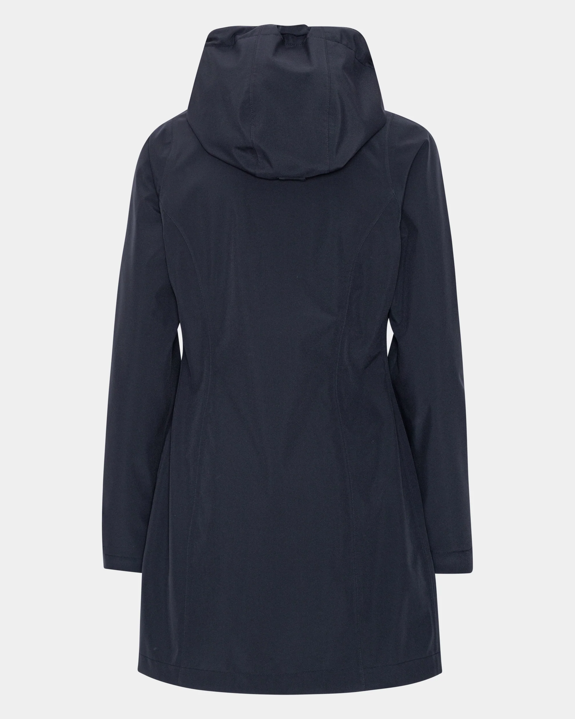 Ilse Jacobsen Daybreak Womens Softshell Raincoat - Dark Indigo 660 - Image 8