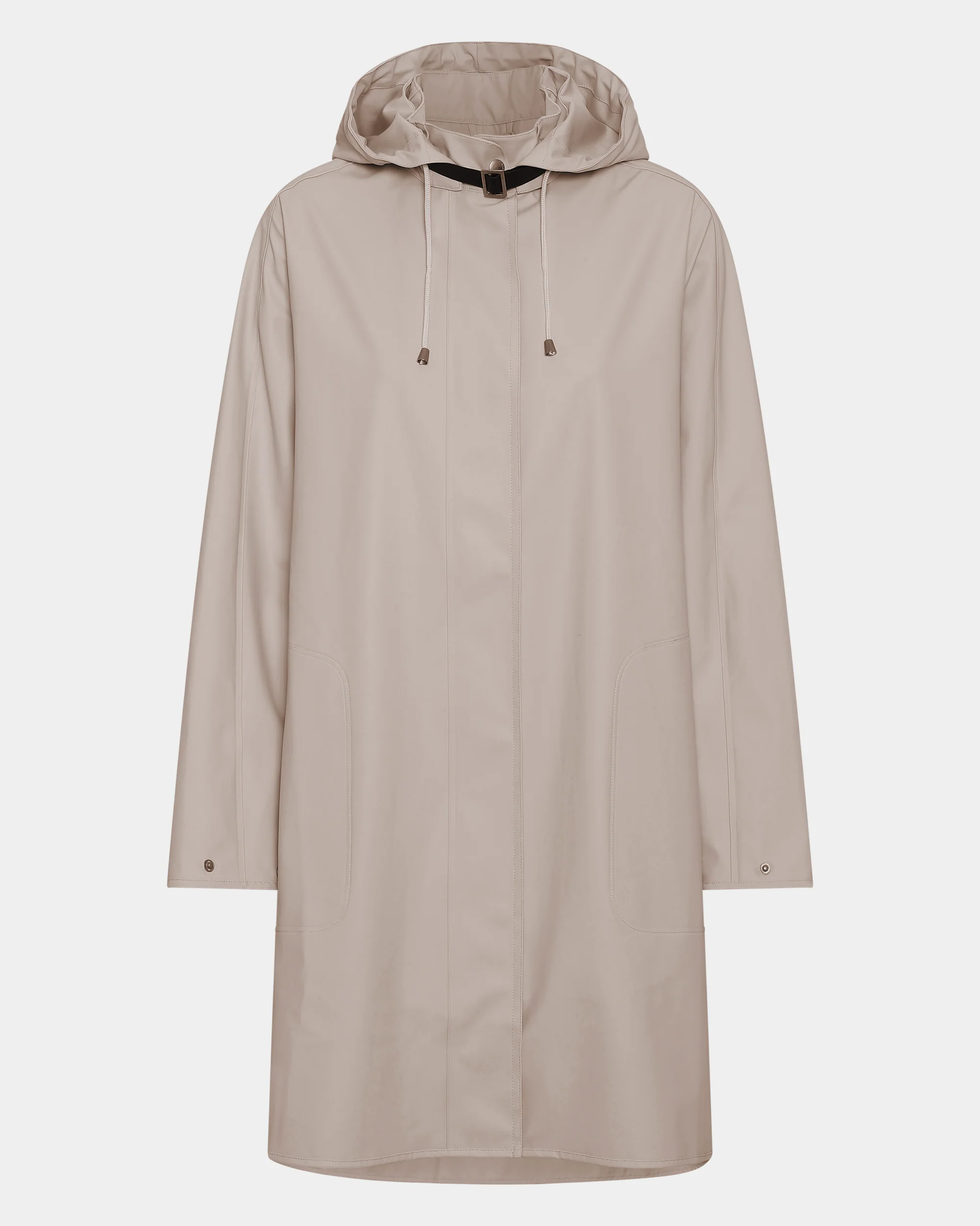 Ilse Jacobsen Rain Womens A-Line Rubberised Raincoat - Atmosphere 149 - Image 6