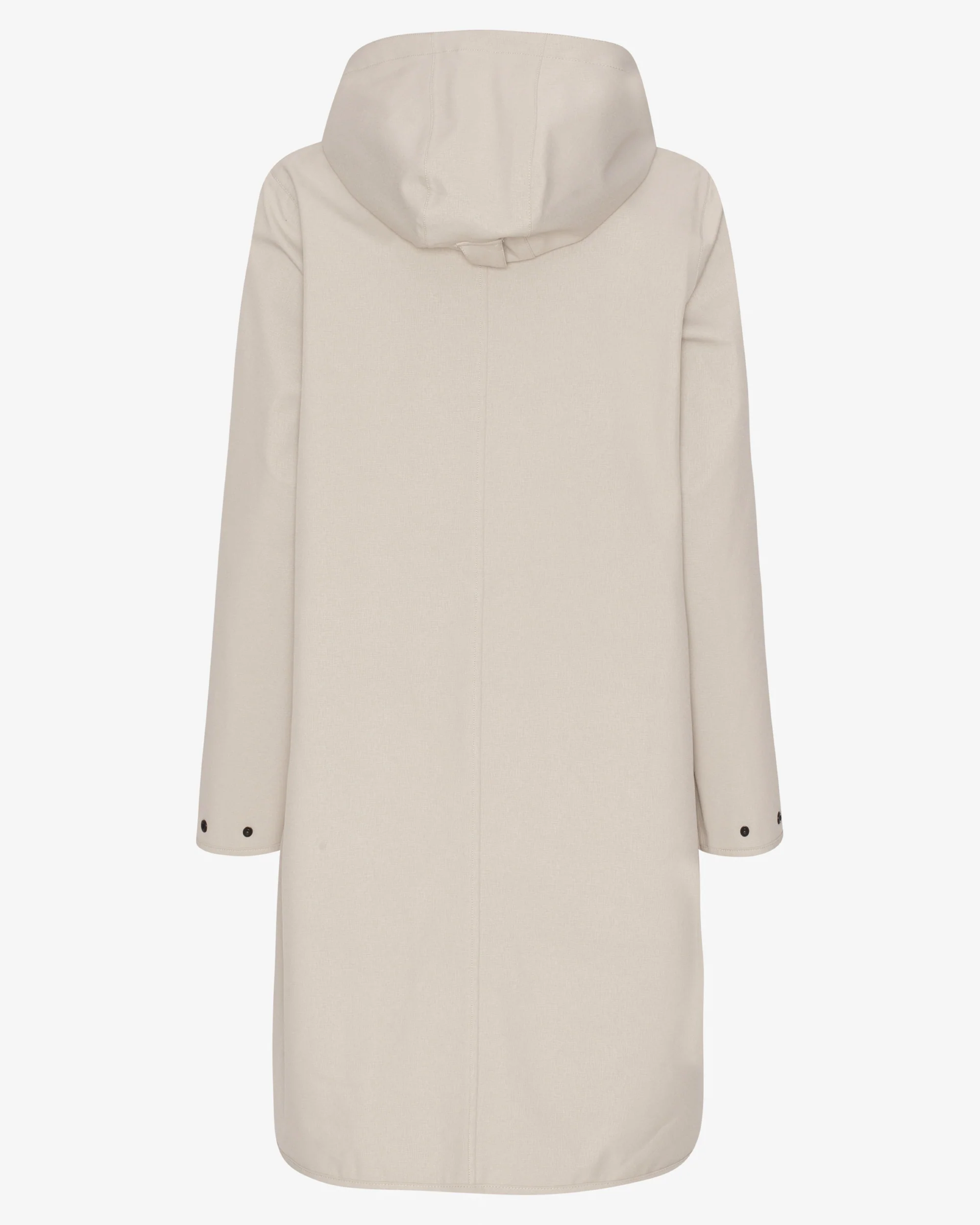 Ilse Jacobsen Rain Womens A-Line Softshell Raincoat - Chateau Gray 029 - Image 6