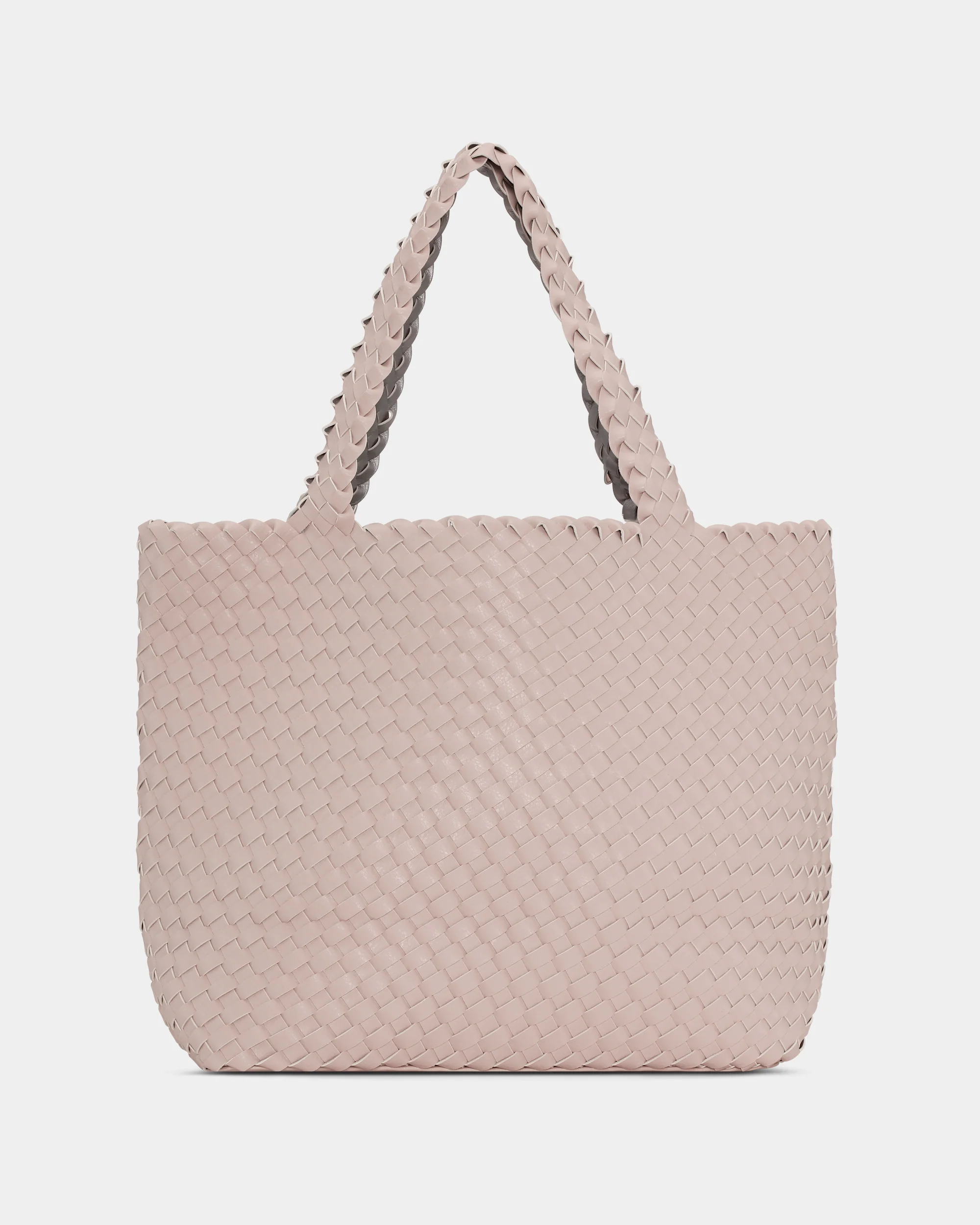 Ilse Jacobsen Reversable Womens Braided Shopper - Rose Silver 320710 - Image 5