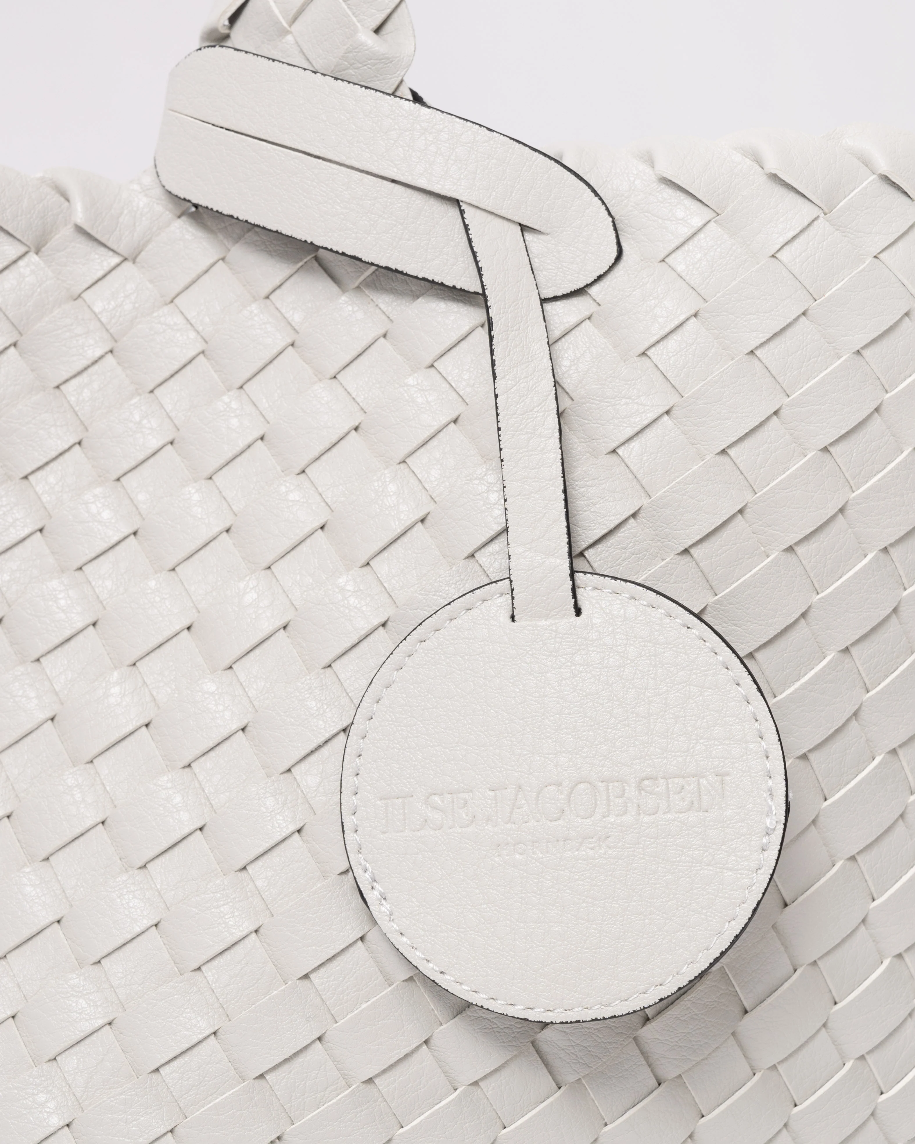 Ilse Jacobsen Reversible Braided Shopper - Moonstruck Silver 030710 - Image 2