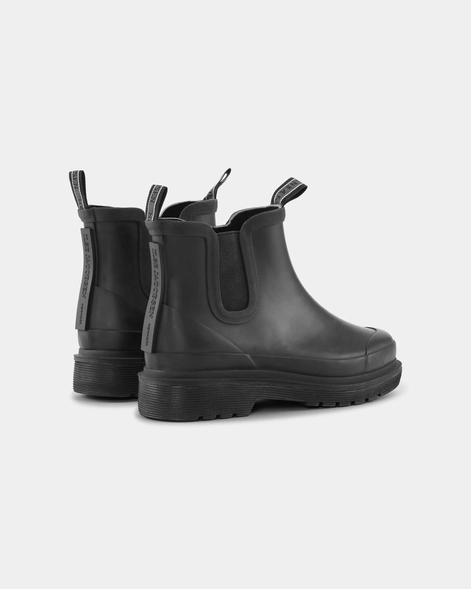 Ilse Jacobsen Rub Womens Chelsea Wellies - Black 001 - Image 6