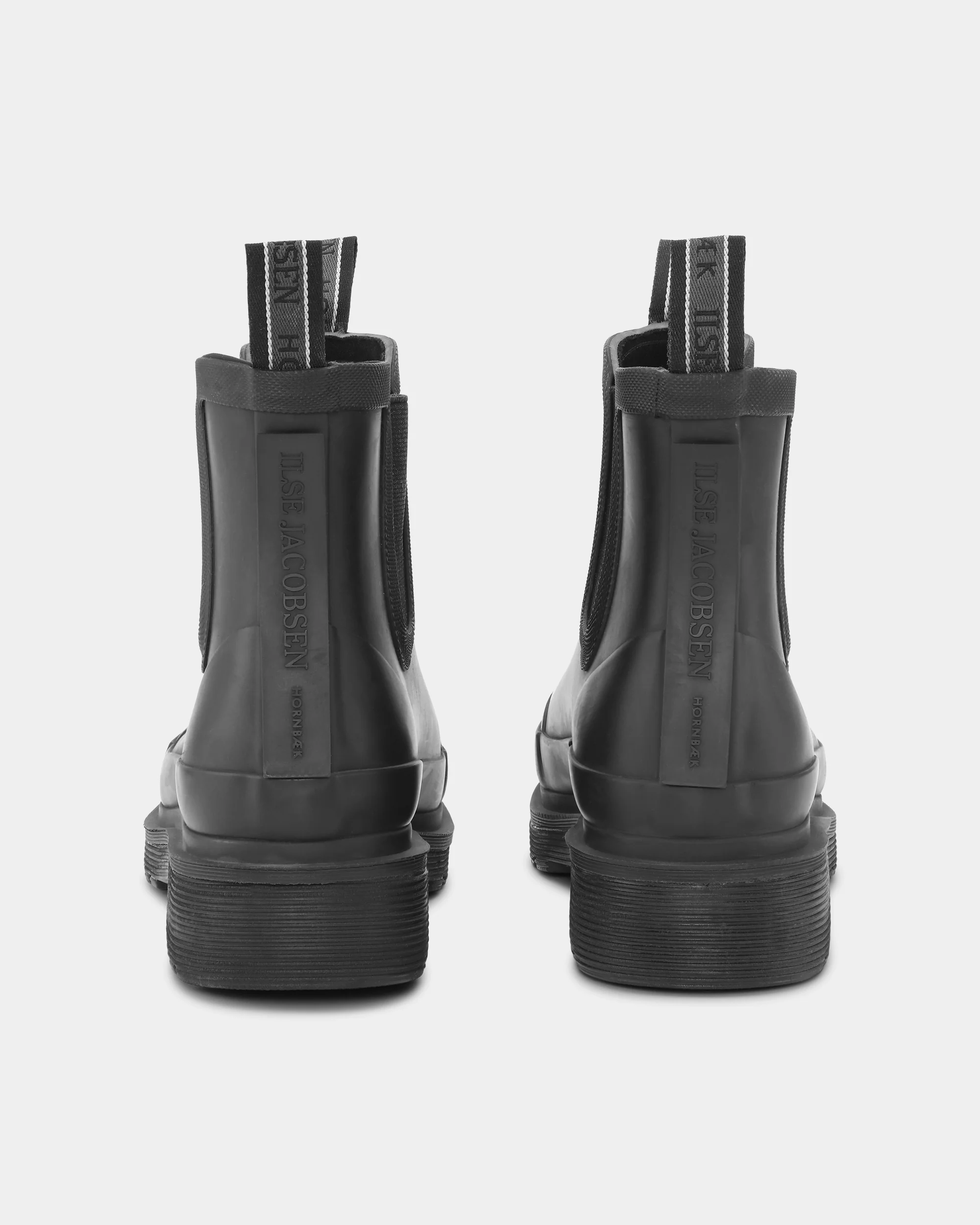 Ilse Jacobsen Rub Womens Chelsea Wellies - Black 001 - Image 7