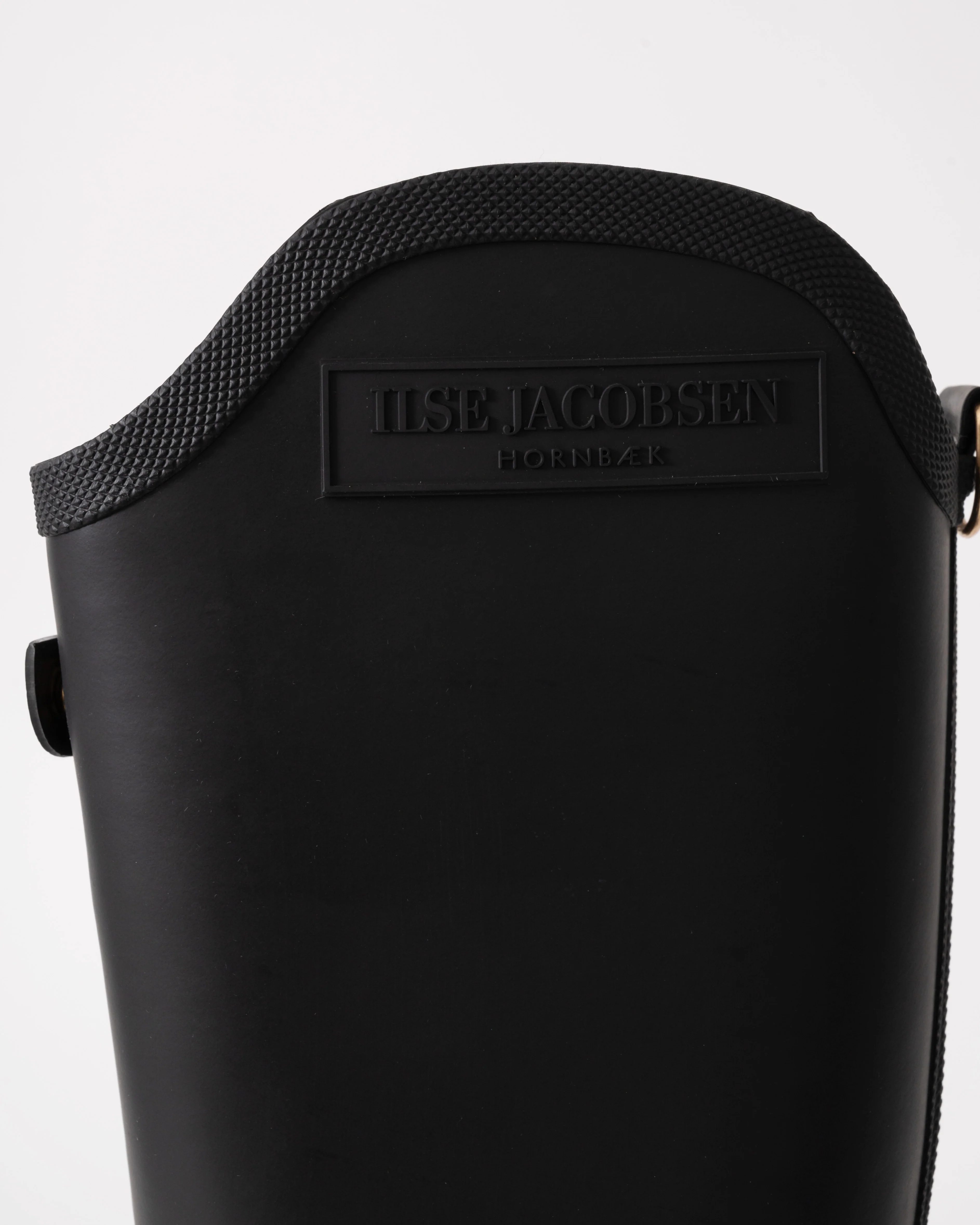 Ilse Jacobsen RubSwift Asymmetric Tall Wellies - Black - Image 6