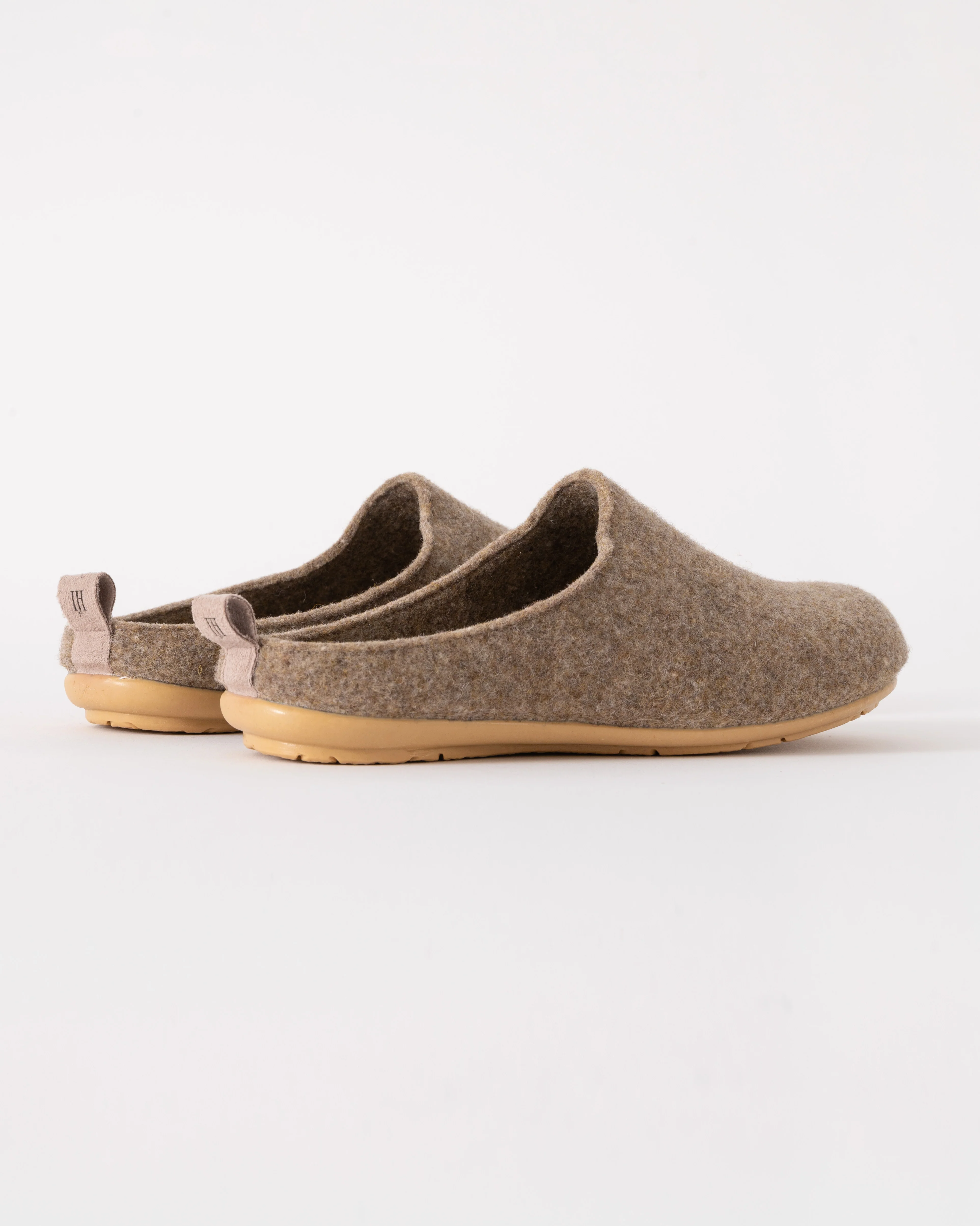 Ilse Jacobsen Snippy Womens Felt Slippers - Wheat - Image 3