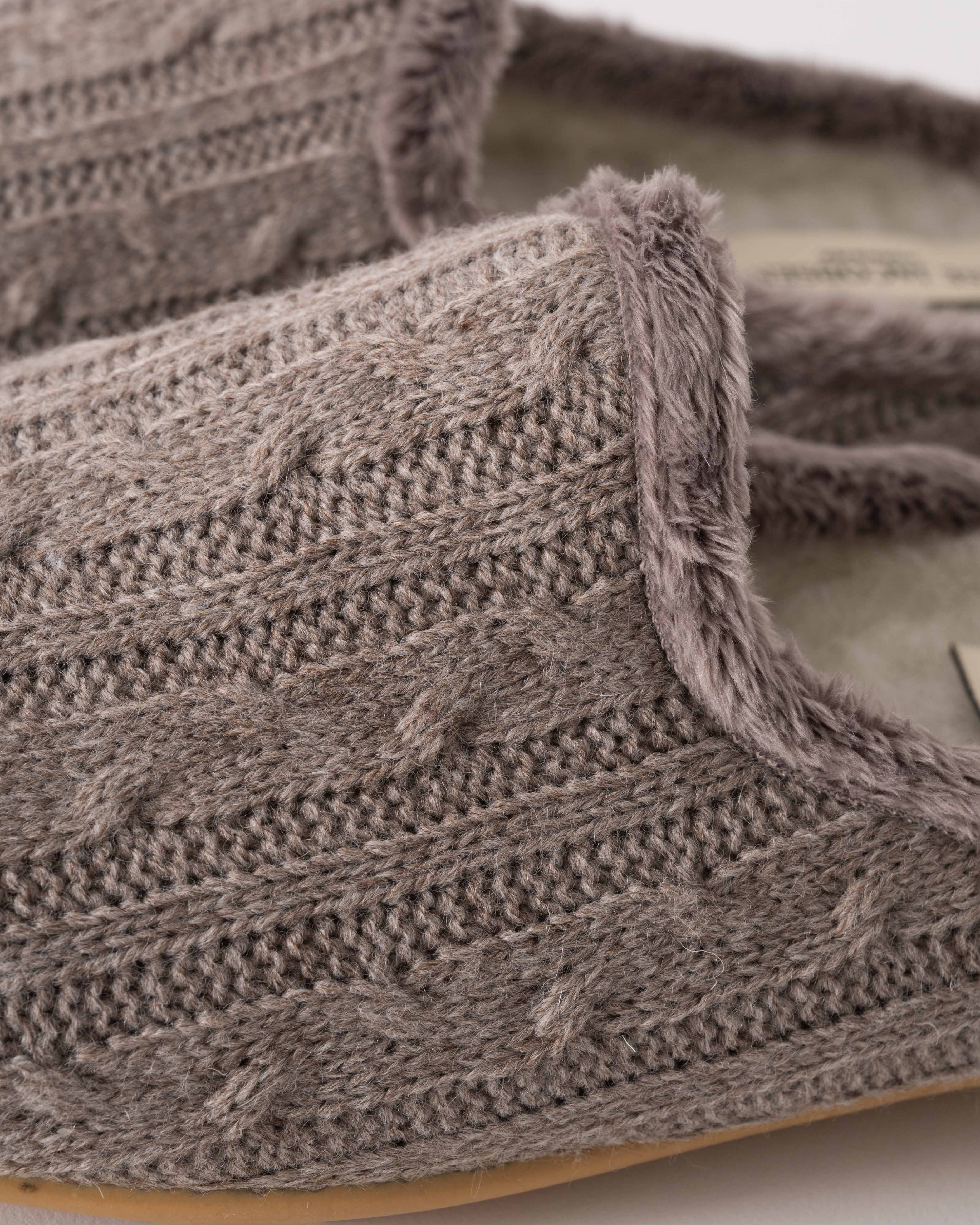 Ilse Jacobsen Snippy Womens Knit Slippers - Atmosphere Wheat - Image 5
