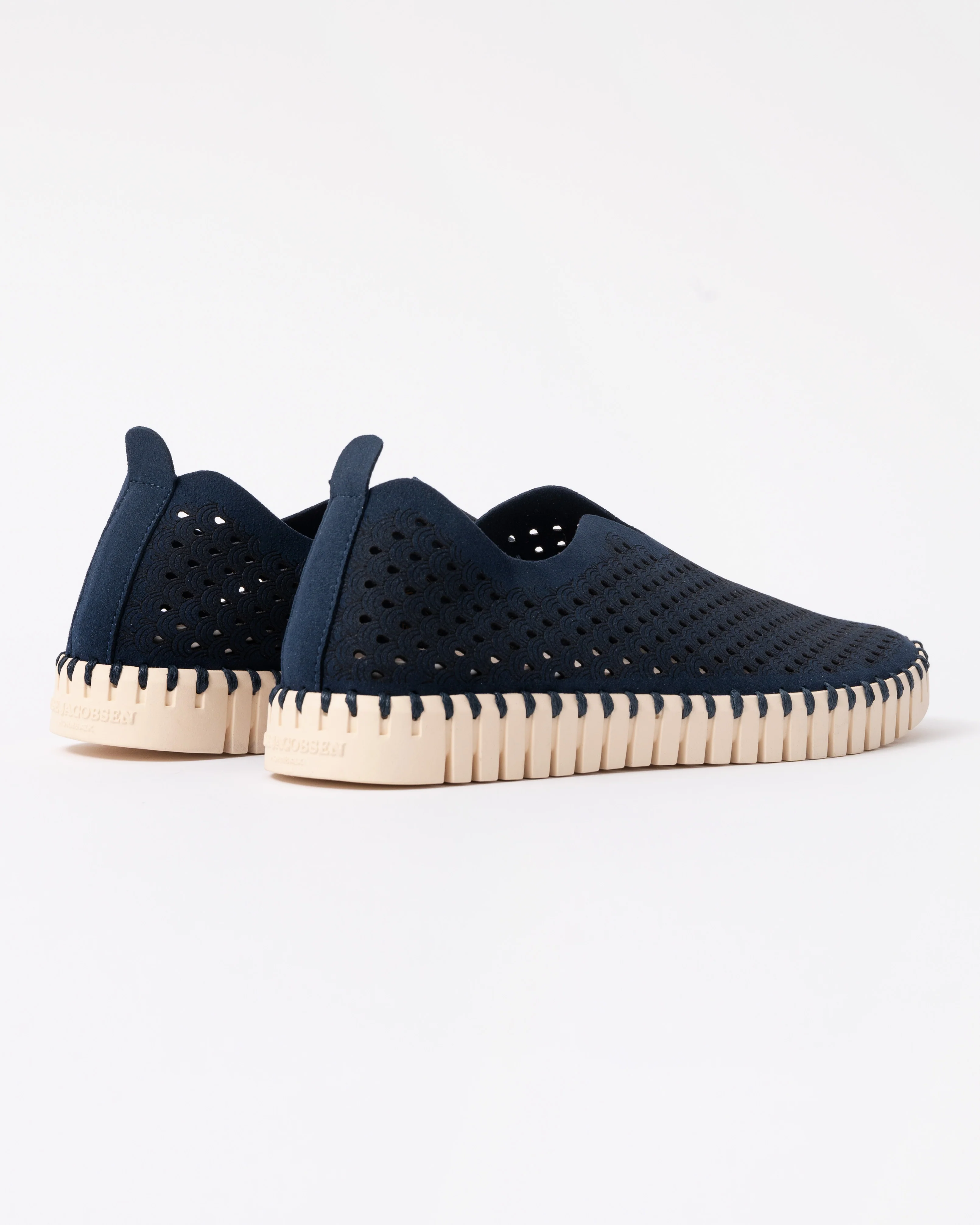 Ilse Jacobsen Tulip Slip-In Womens Shoes - Dark Indigo 660 - Image 3