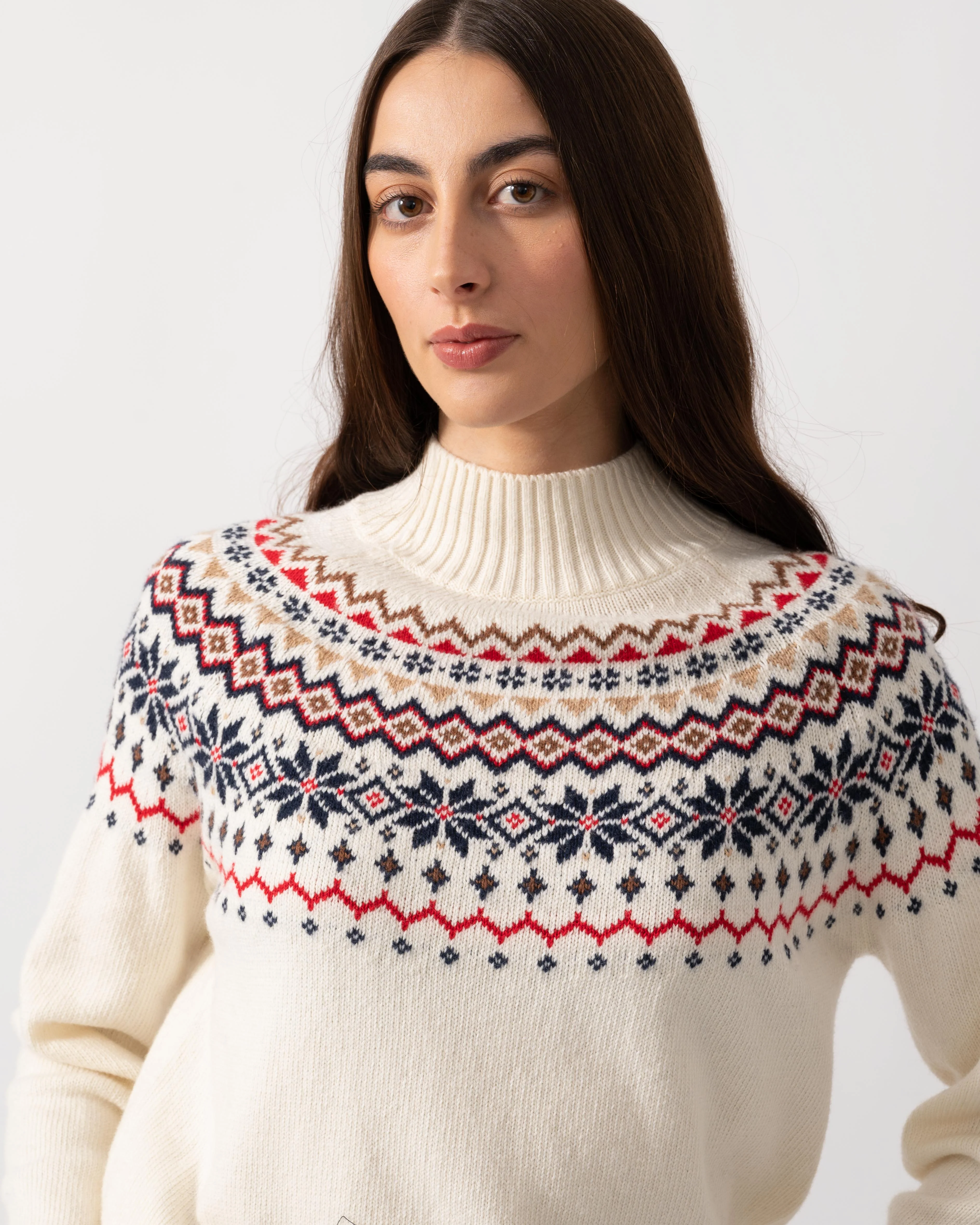 Joules Alba Womens Jumper - Cream - Image 3