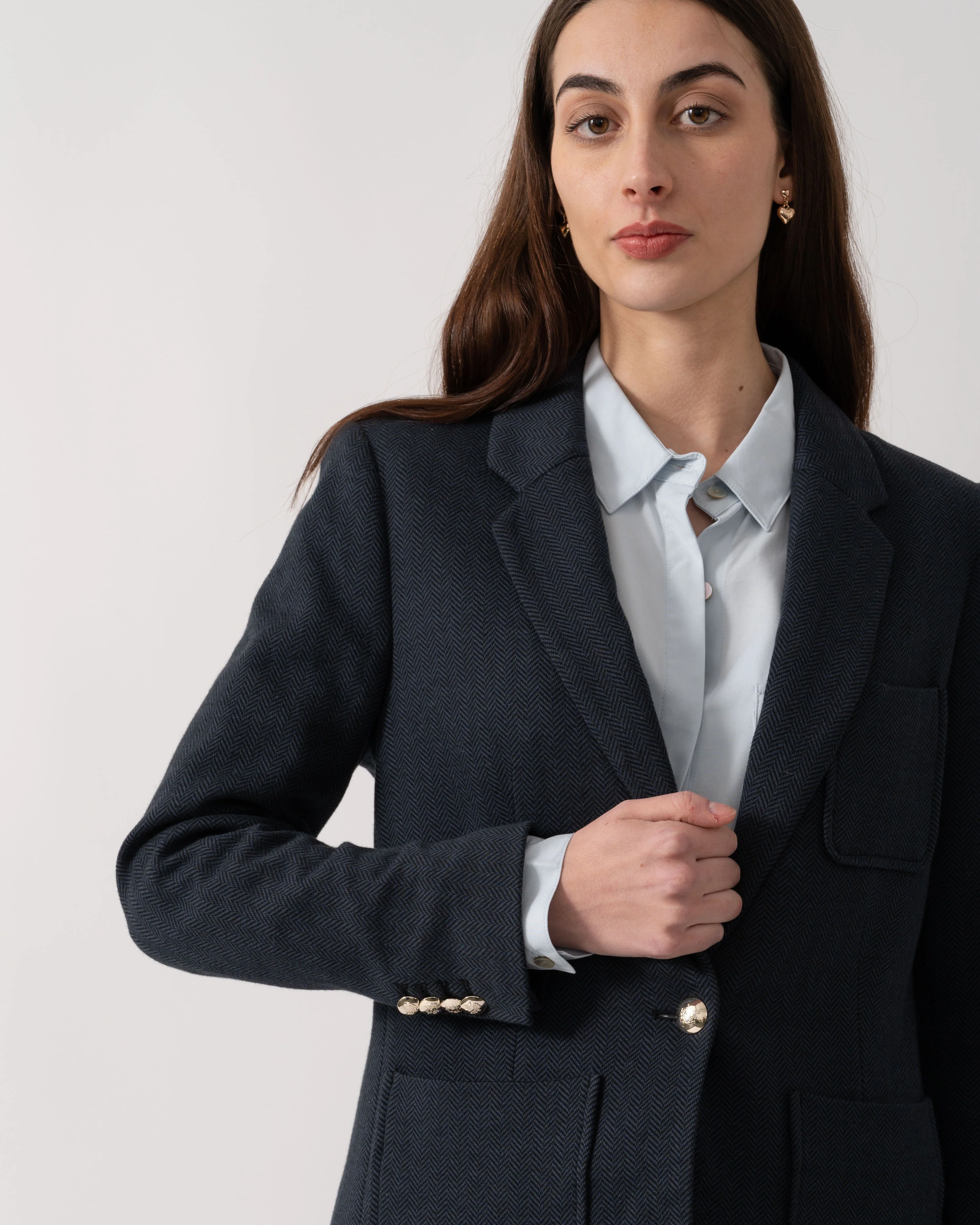 Joules Albury Womens Blazer - Navy - Image 2