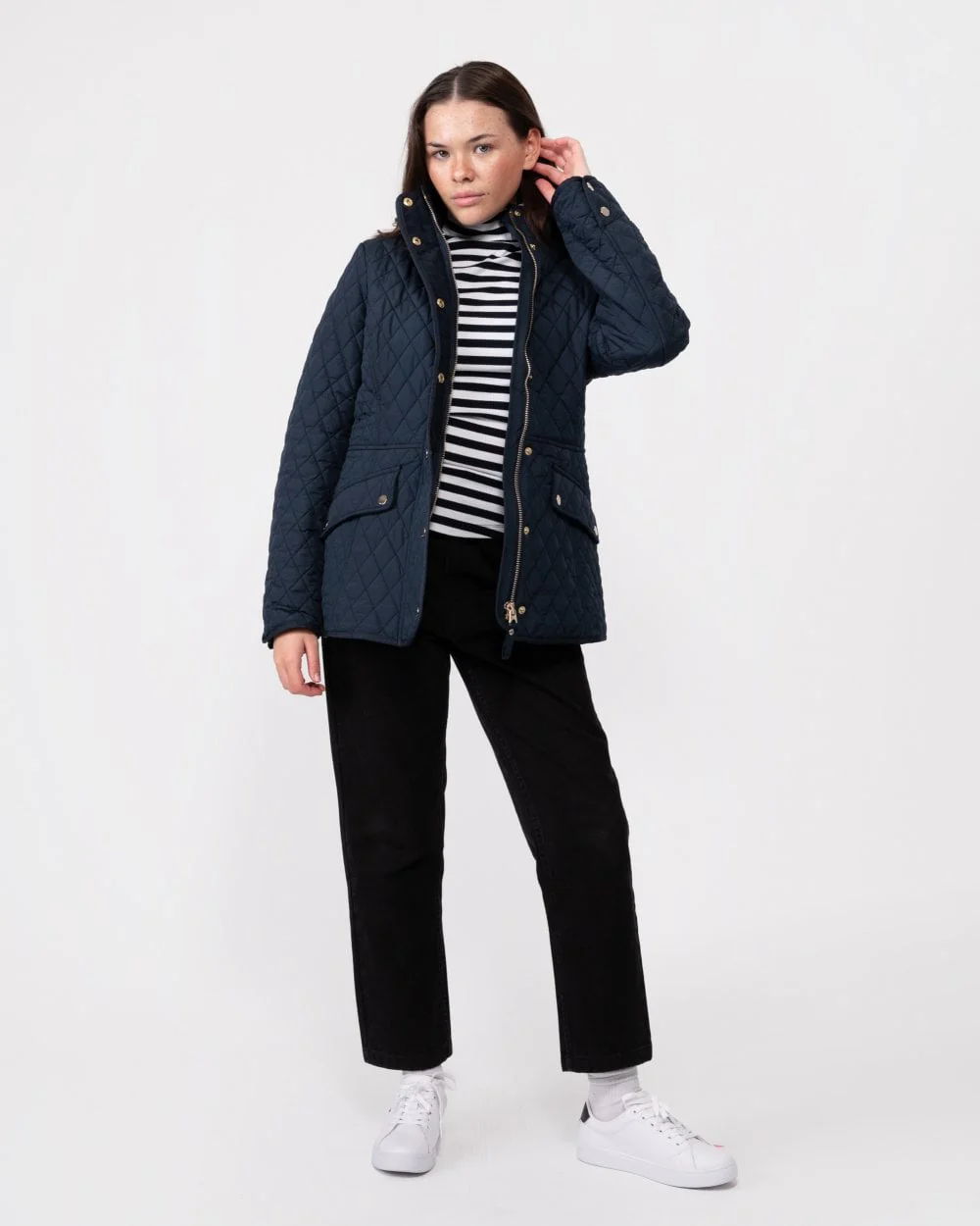 Joules Allendale Womens Diamond Quilted Jacket 222696 - Image 3