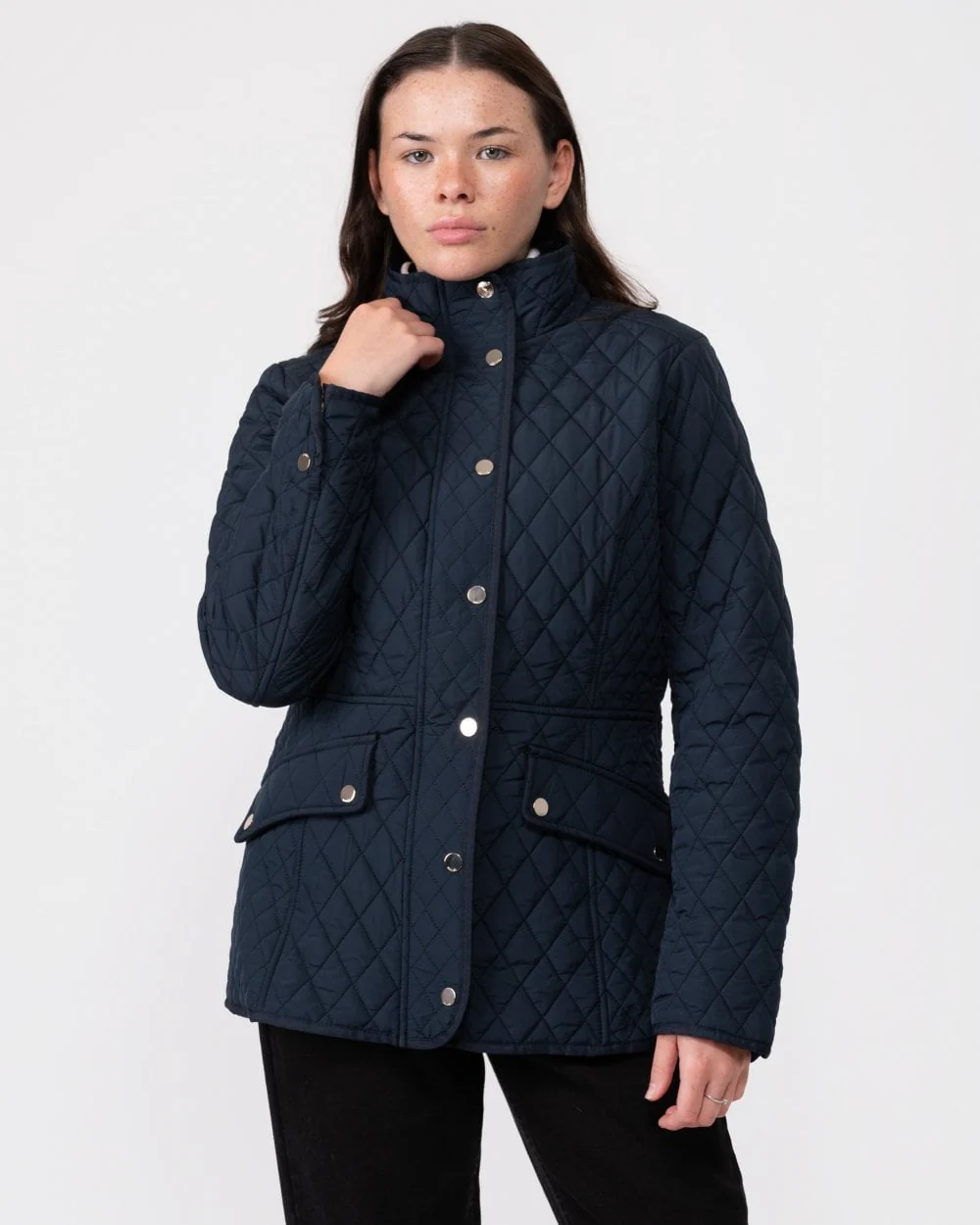 Joules Allendale Womens Diamond Quilted Jacket 222696 - Image 4