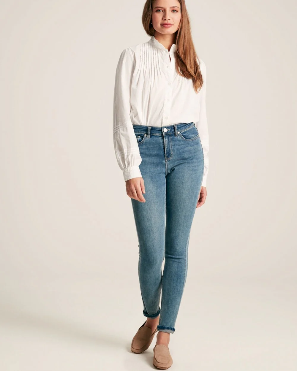 Joules Arabella Womens Pleated Blouse 224219 - Image 2