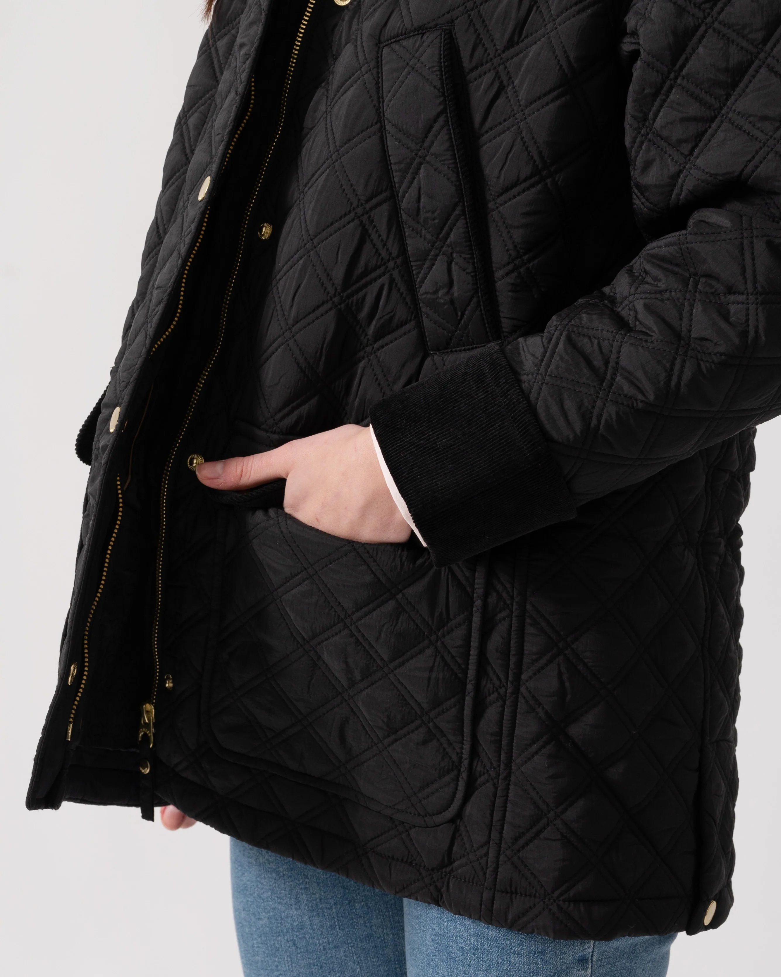 Joules Beatrix Womens Jacket - Black - Image 4
