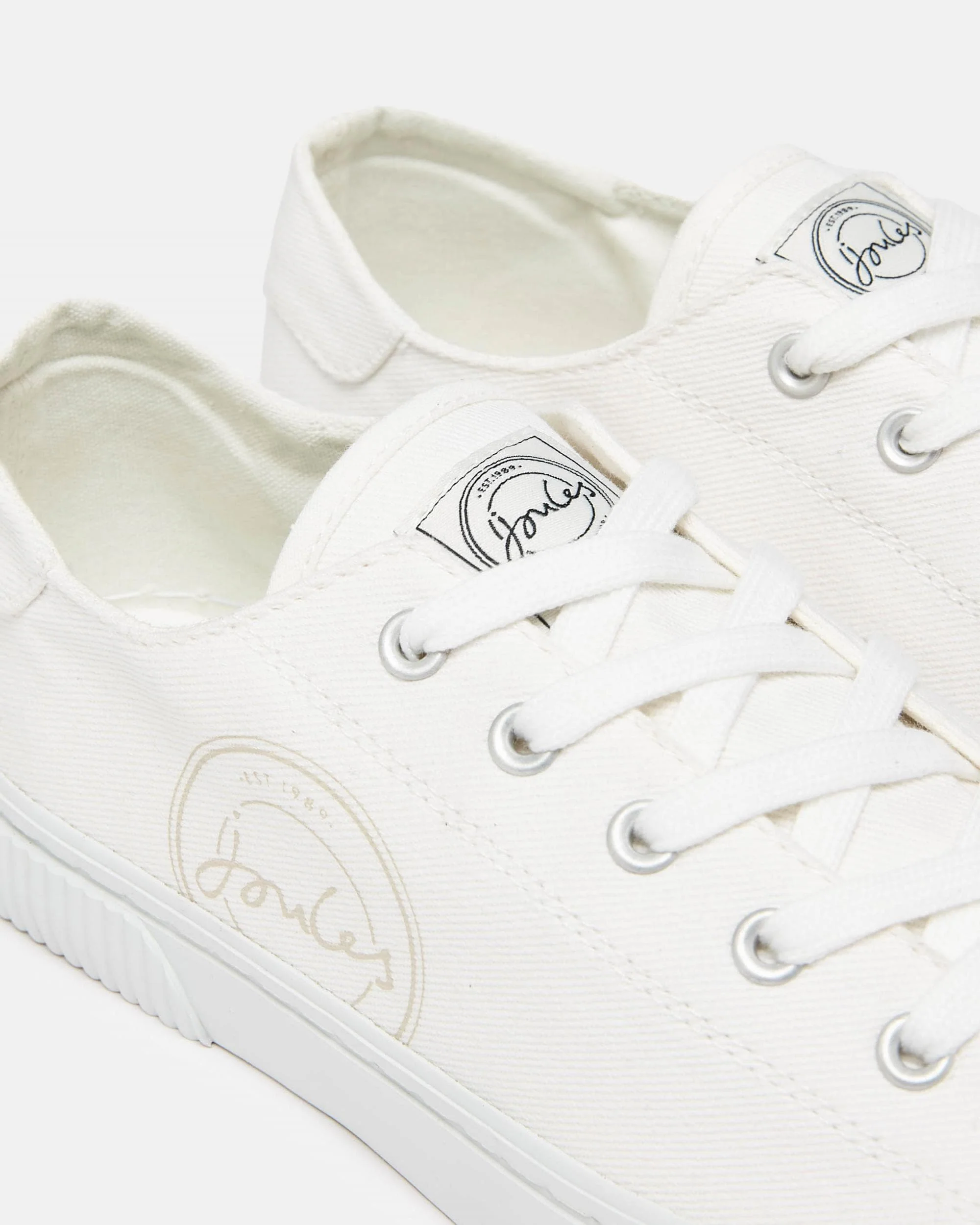 Joules Coast Womens Pumps - White - Image 3