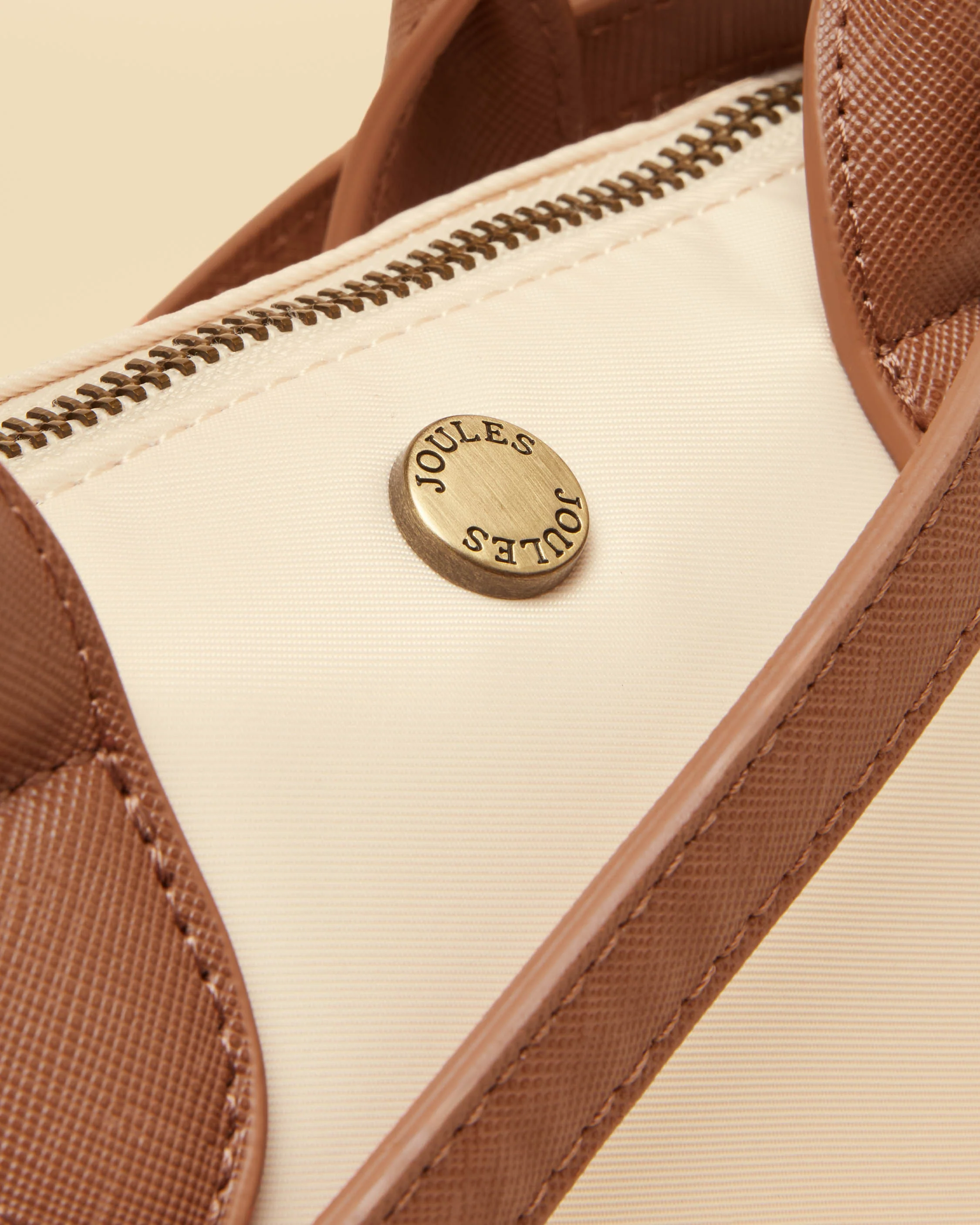 Joules Edie Small Womens Bag - Cream - Image 3