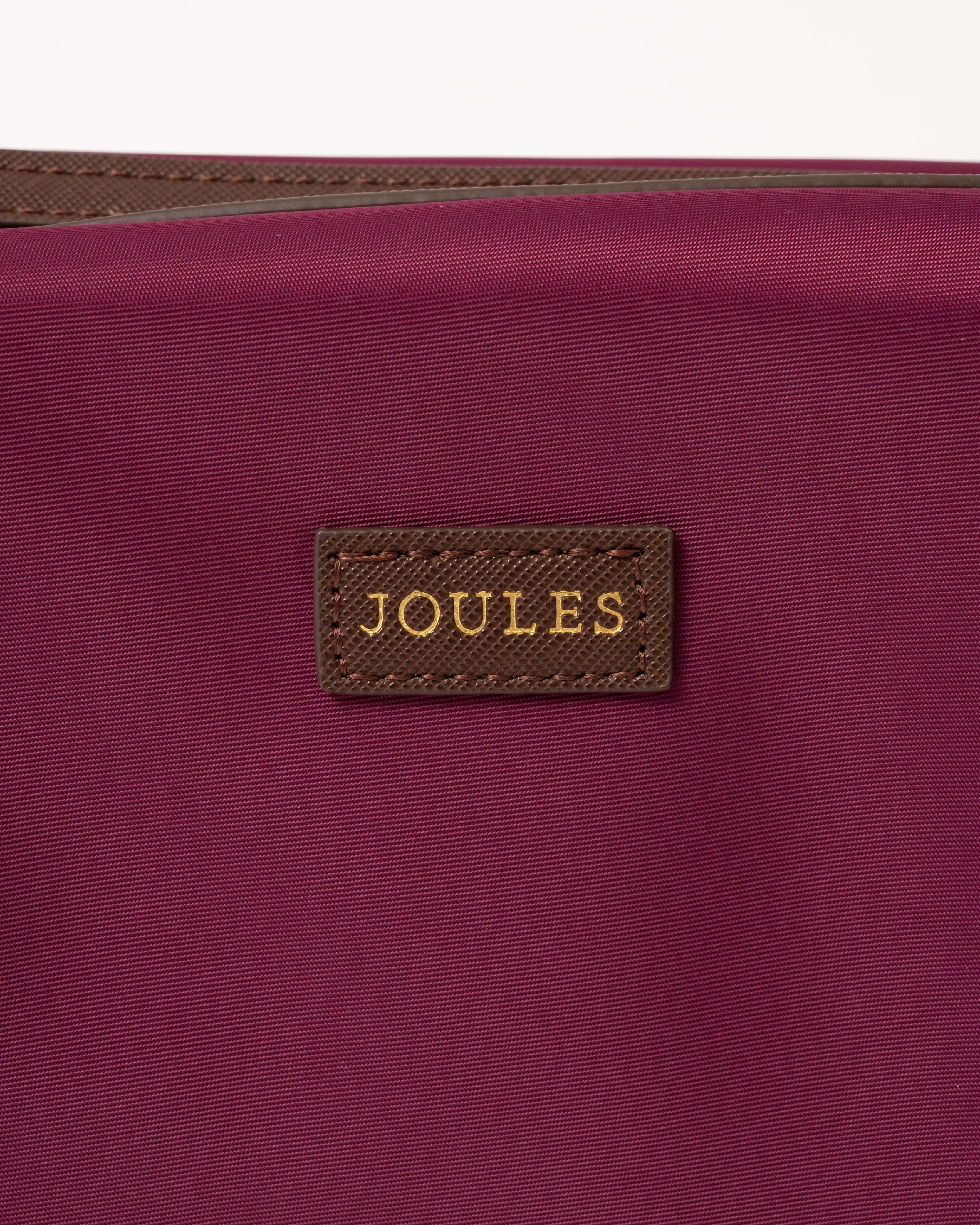 Joules Edie Womens Cosmetic Bag - Berry Red - Image 5