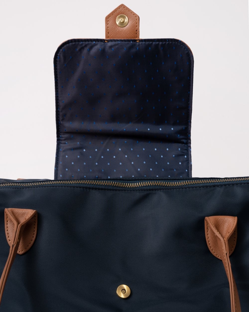Joules Edie Womens Nylon Tote Bag - Navy - Image 5