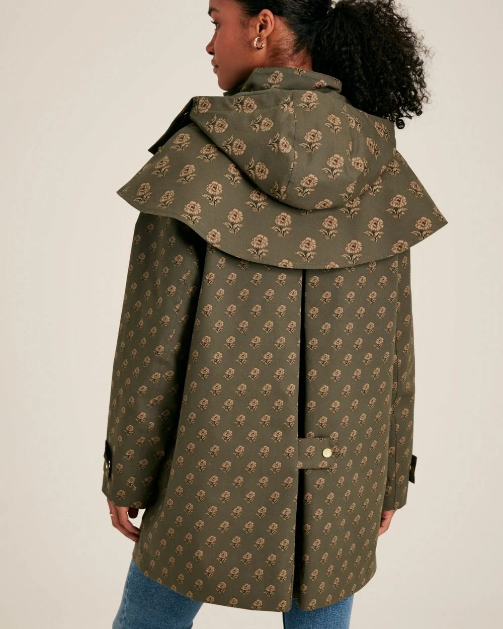 Joules Edinburgh Womens Waterproof Raincoat 224259 - Image 7