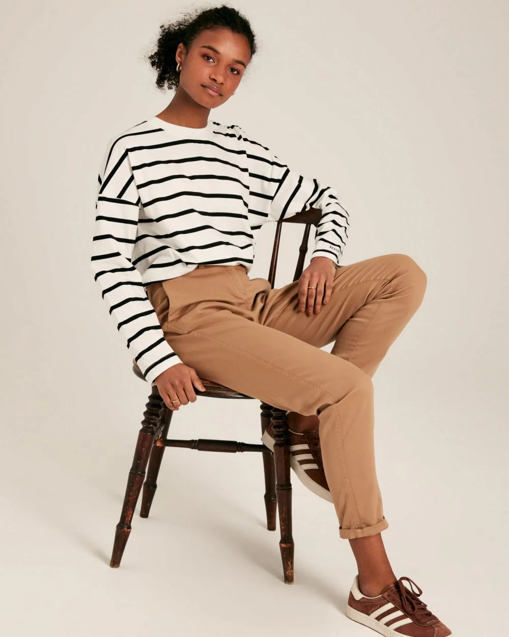 Joules Ellie Womens Long Sleeve Drop Shoulder 224304 - Image 3