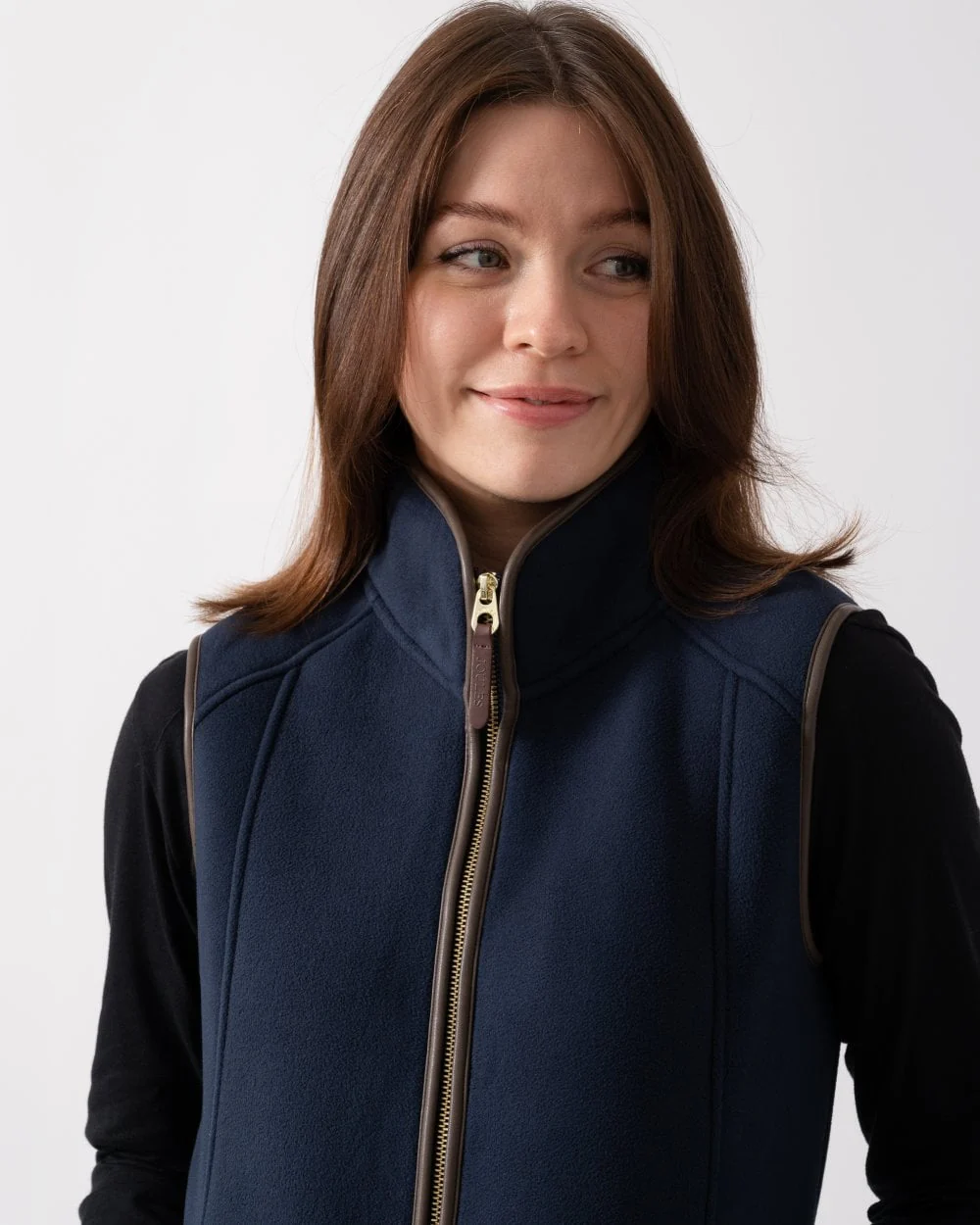 Joules Womens Heritage Gilet - Dark Navy - Image 2